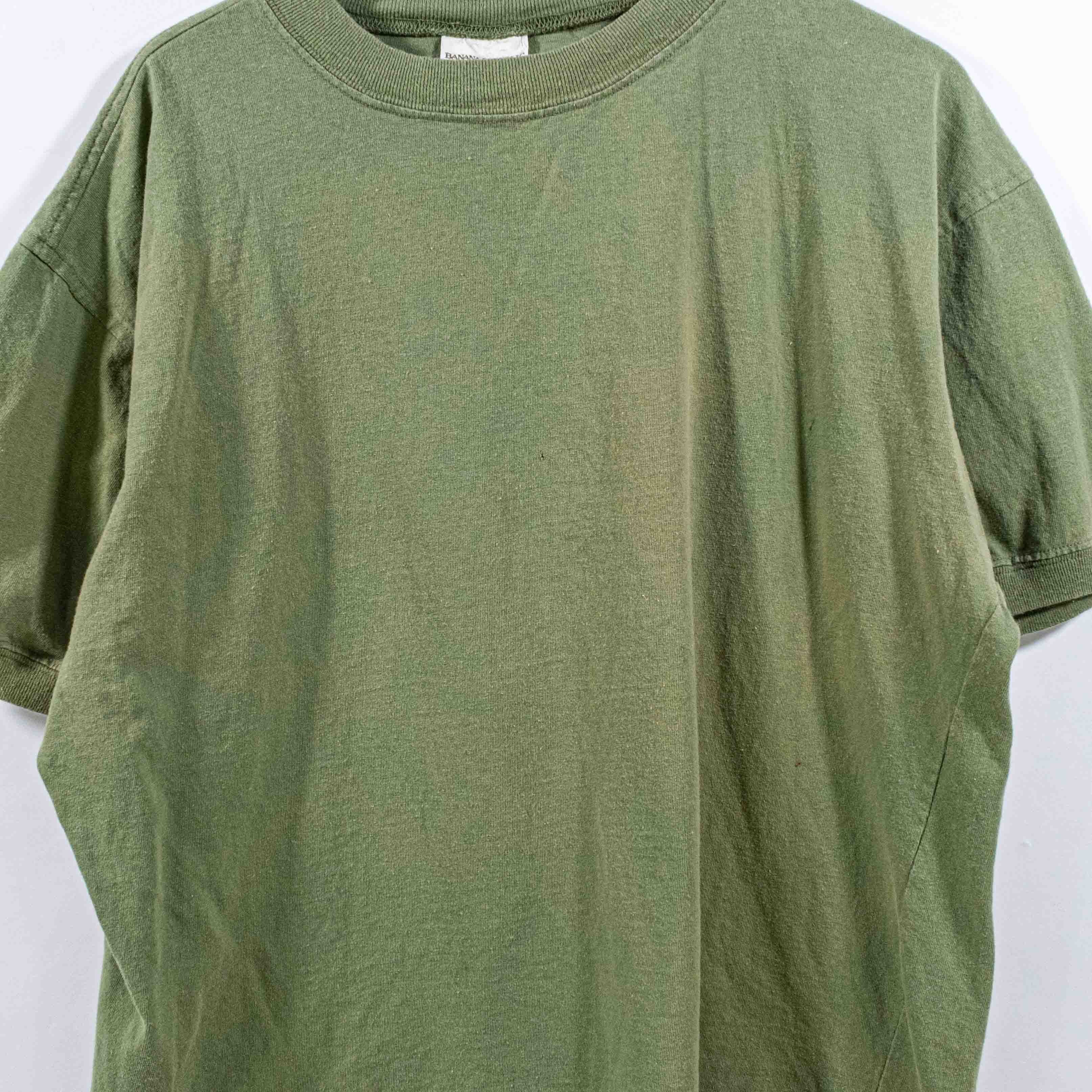 Banana Republic Banana Republic Safari Blank T-Shirt Made in USA VTG 90s Size US L / EU 52-54 / 3 - 3 Thumbnail