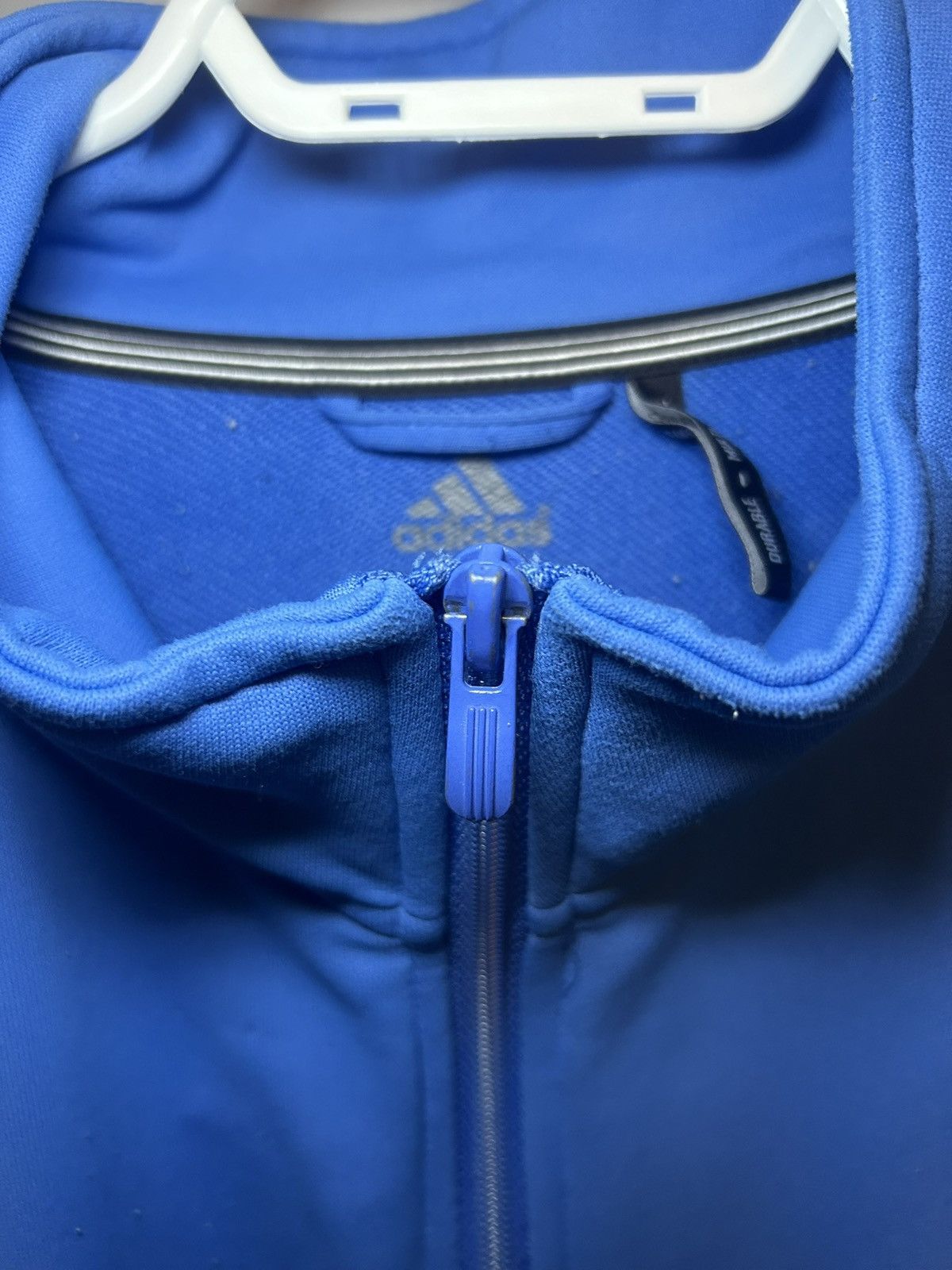 Adidas Adidas 3 stripe tracksuit zip-up top Size US XL / EU 56 / 4 - 6 Thumbnail