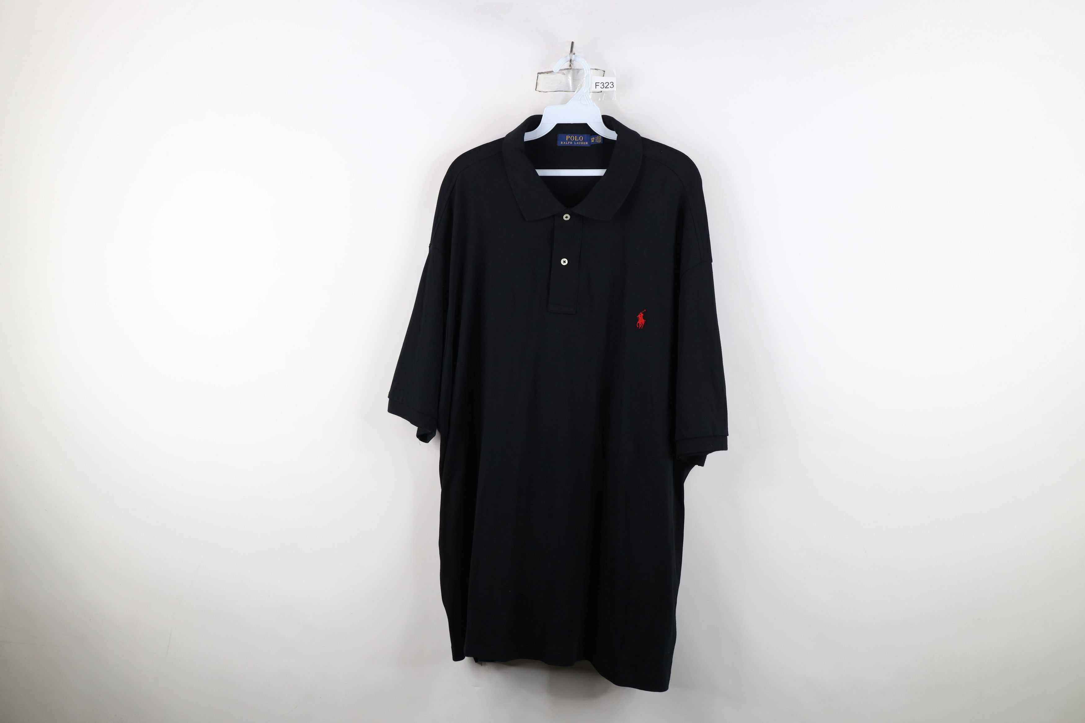 Ralph Lauren Vintage Y2K Ralph Lauren Cotton Touch Golf Polo Shirt Black Size US XXL / EU 58 / 5 - 1 Thumbnail
