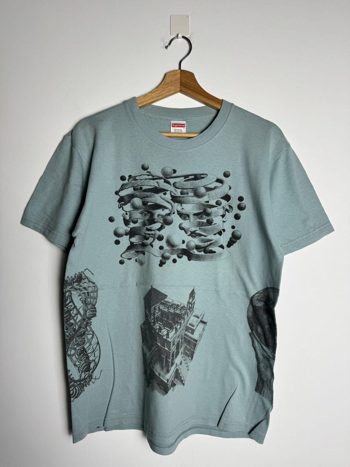 Supreme Supreme MC Escher Collage T - Shirt Size US M / EU 48-50 / 2 - 1 Thumbnail