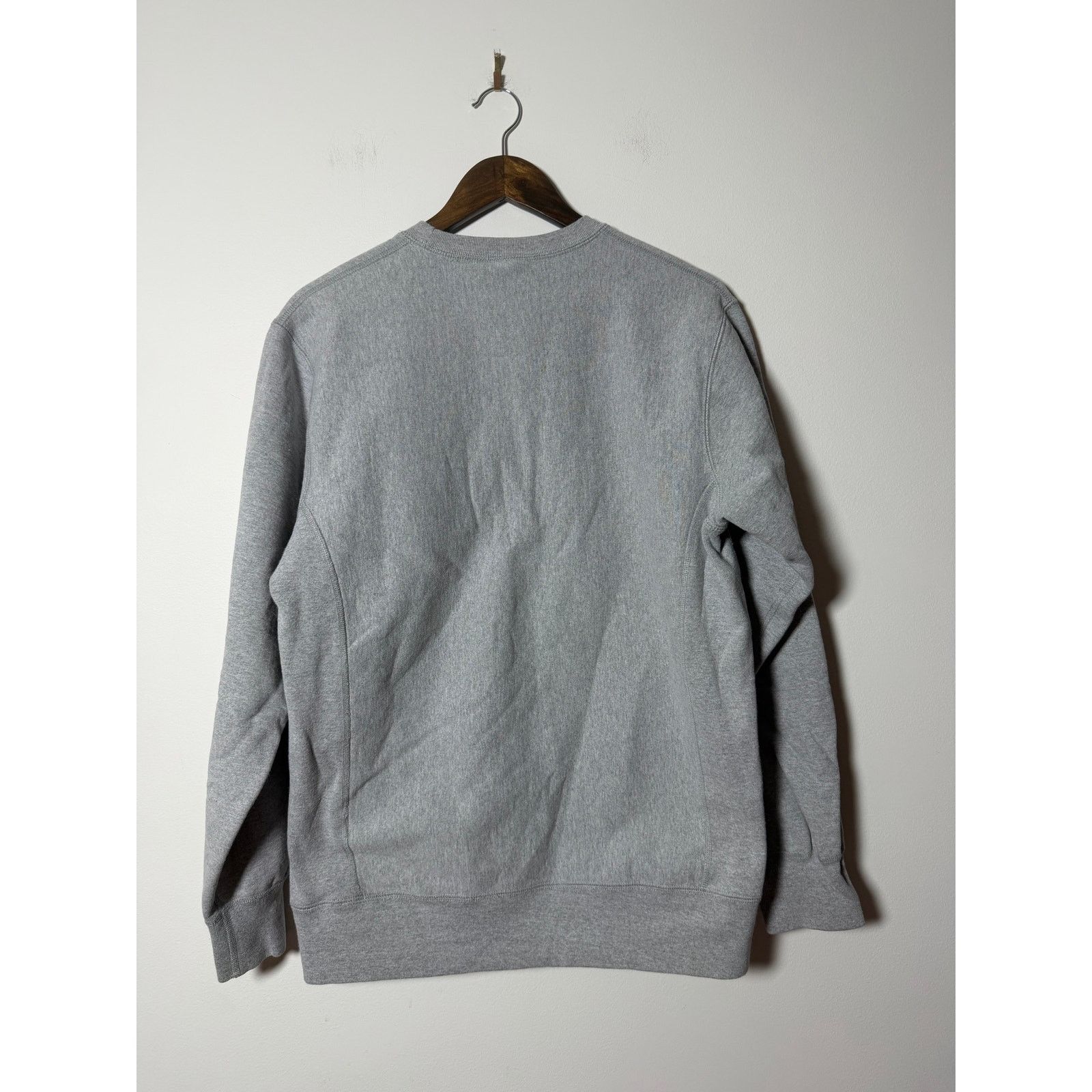 Supreme Supreme arc logo crewneck heather grey Size US L / EU 52-54 / 3 - 5 Thumbnail