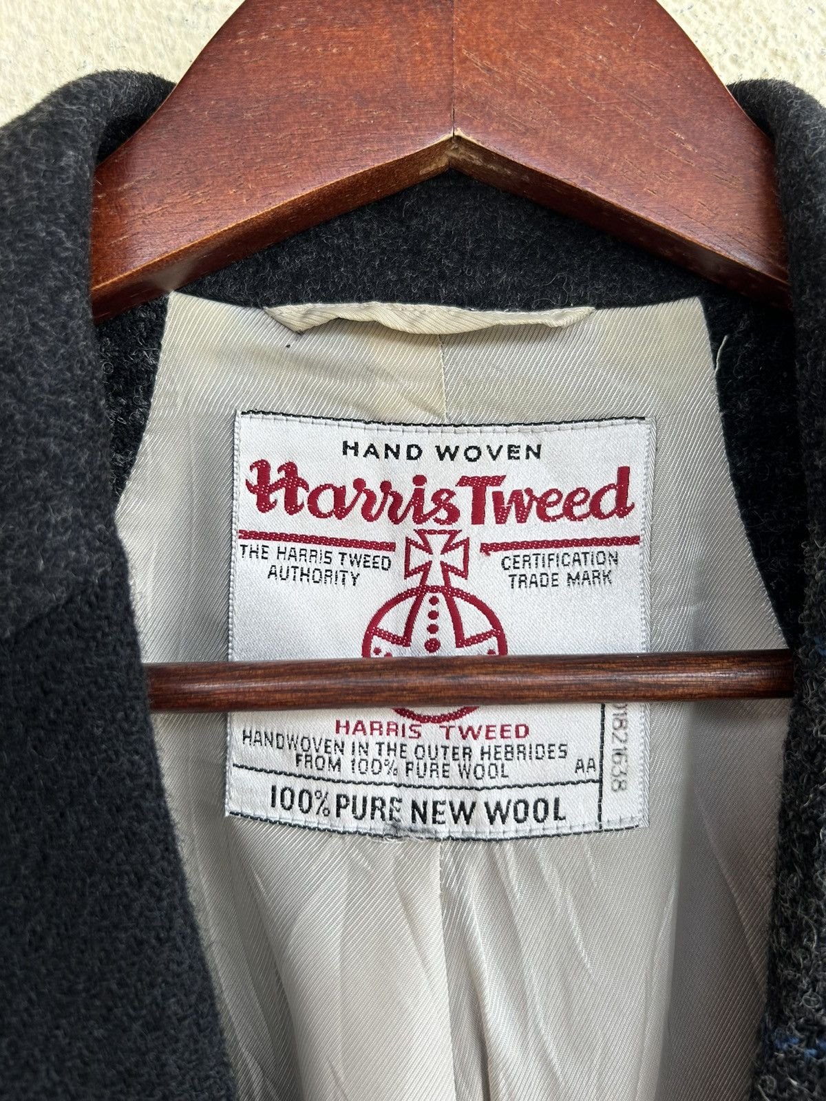 Harris Tweed Harris Tweed Wool Long Coat Size US S / EU 44-46 / 1 - 8 Thumbnail