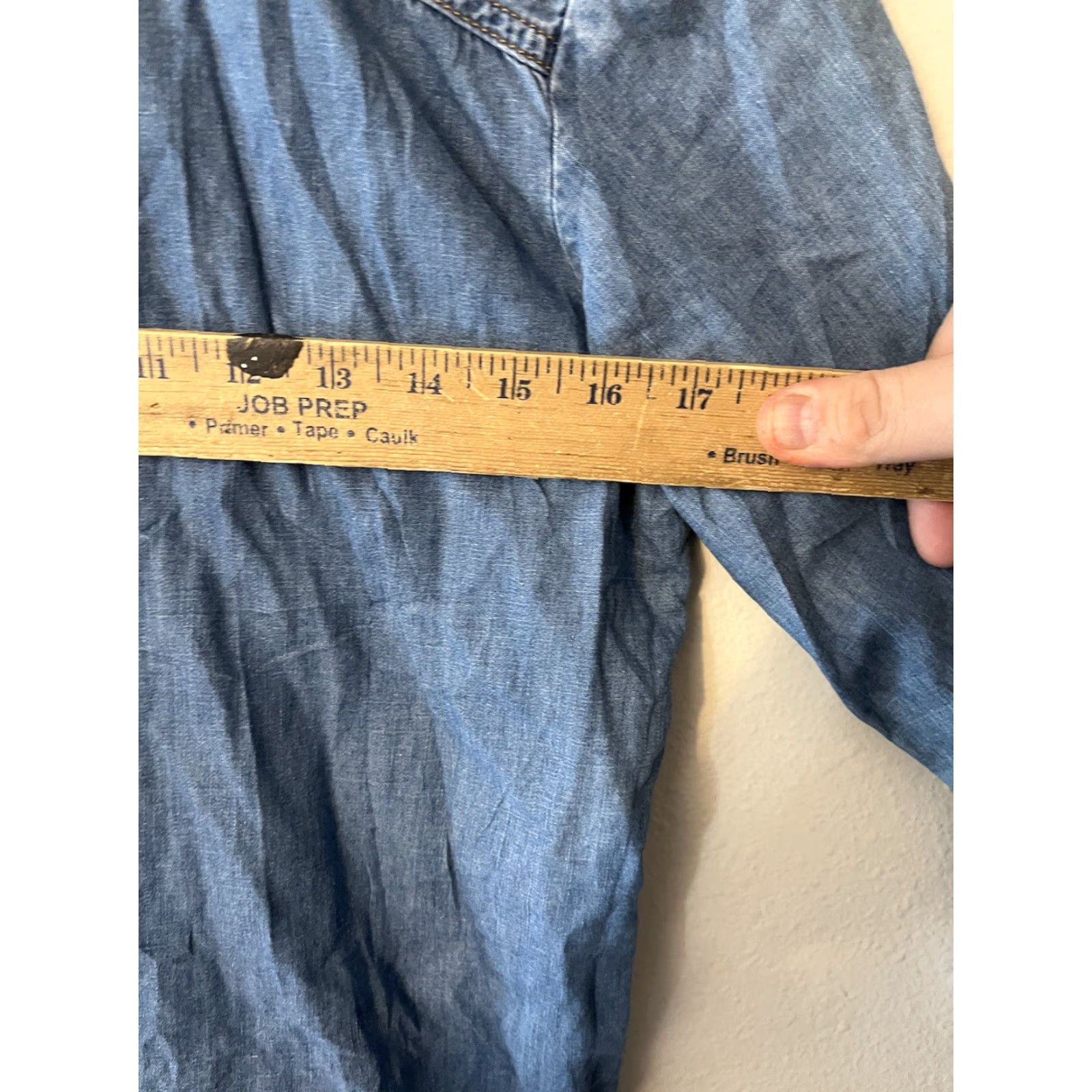 Banana Republic Banana Republic Women's Dress Denim Blue Long Sleeve Button XS Size XS / US 0-2 / IT 36-38 - 5 Thumbnail