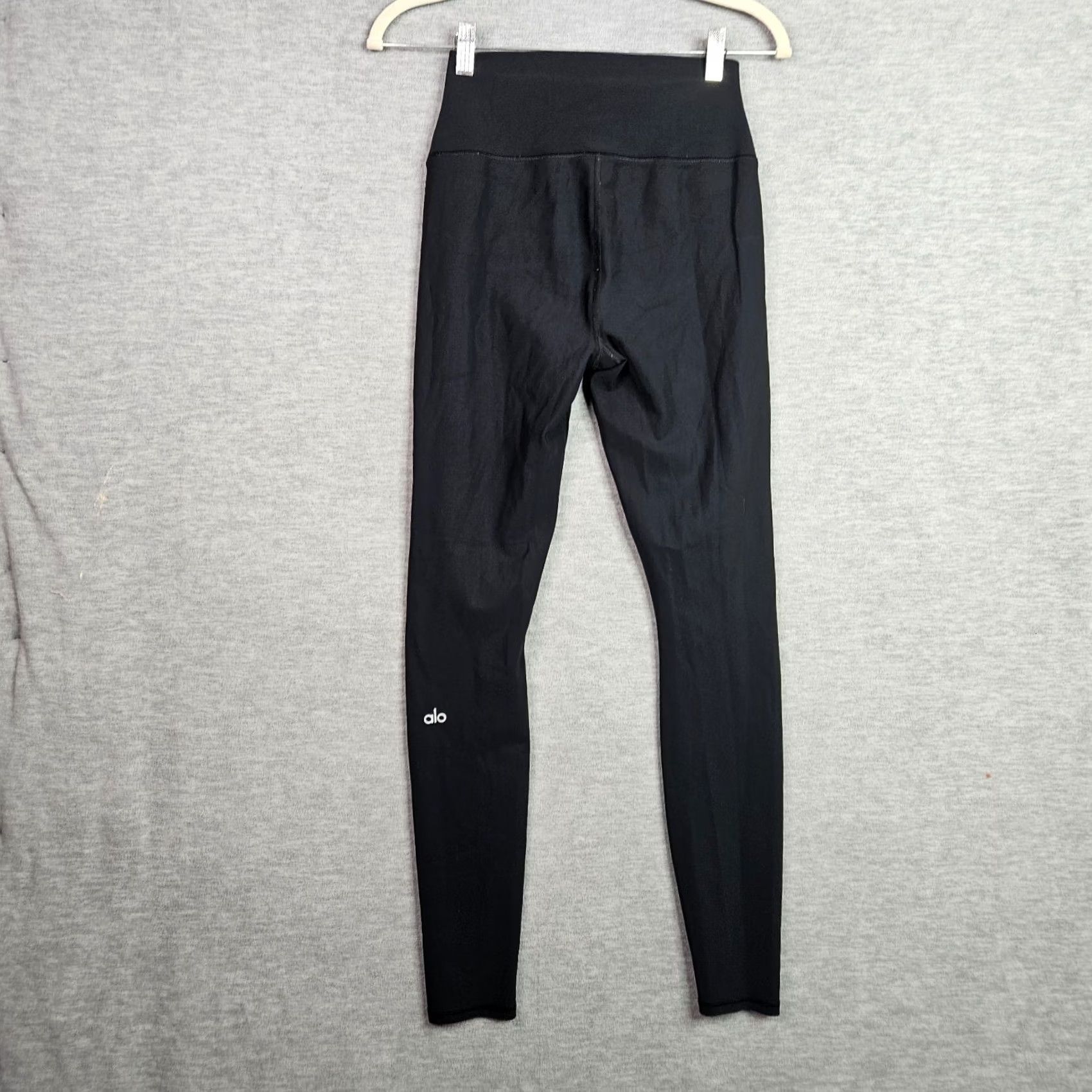 Alo ALO Yoga Black High Waist Ripped Warrior Legging S Women Skinny Size S Leggings Activewear Casual Size 28" / US 6 / IT 42 - 2 Thumbnail