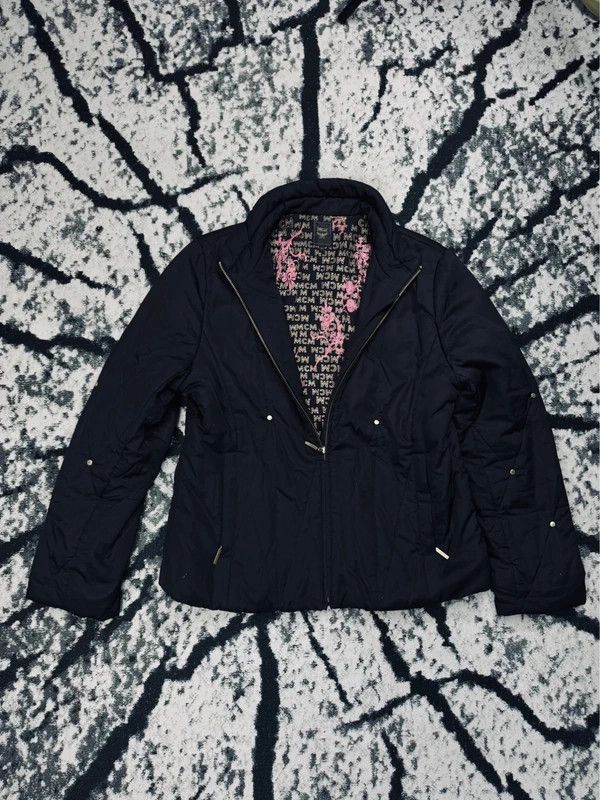 MCM Mcm vintage black pink insulated jacket 42 monogram Size M / US 6-8 / IT 42-44 - 1 Thumbnail