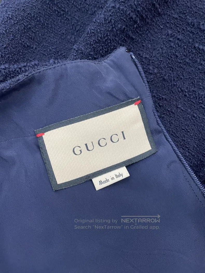 Gucci Gucci Dark blue gold buckle chain dress Size XS / US 0-2 / IT 36-38 - 5 Thumbnail