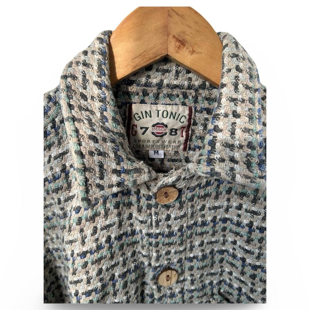 Vintage VTG Gin Tonic overshirt #518 Size US M / EU 48-50 / 2 - 2 Thumbnail