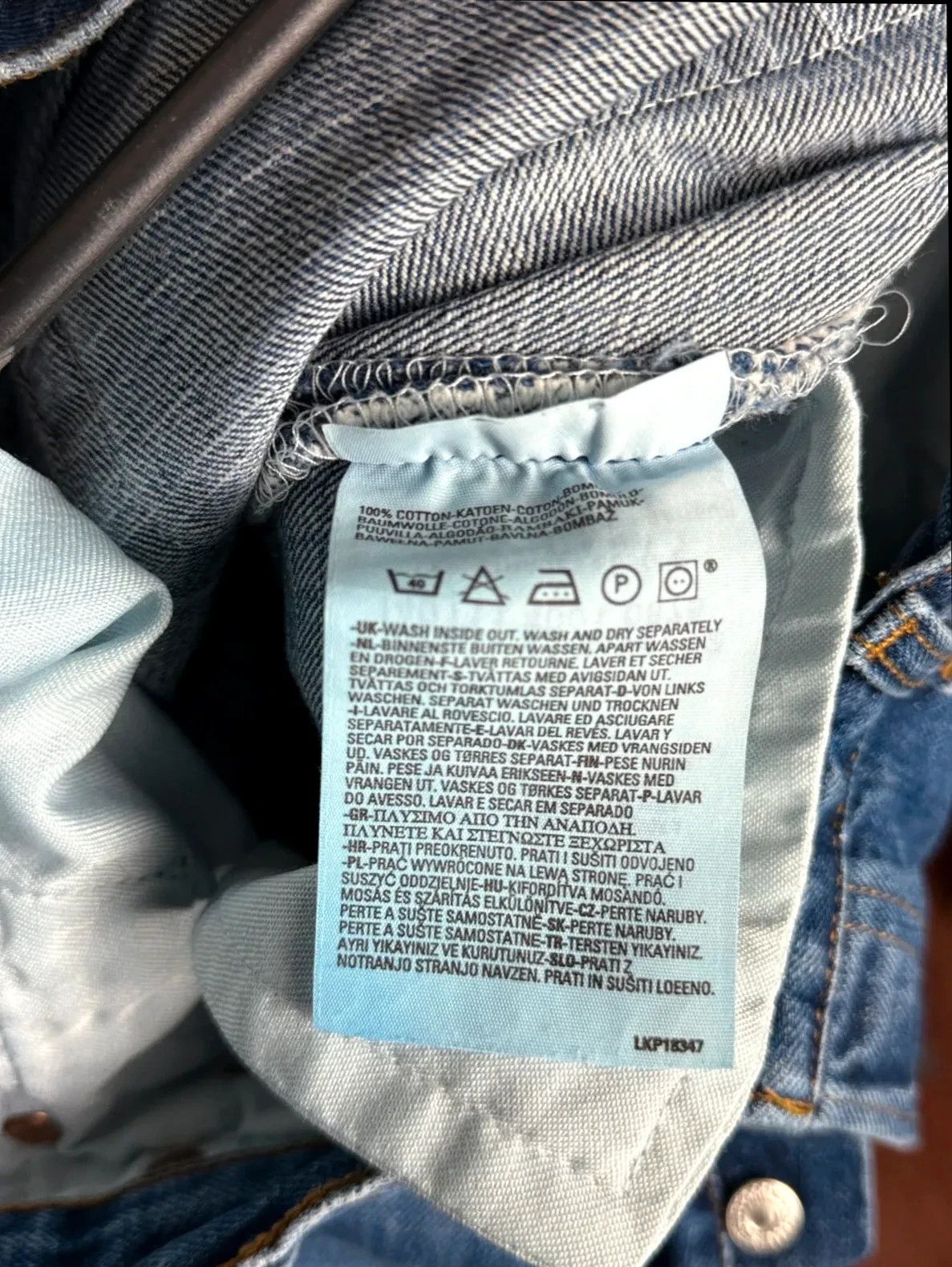 Levi's Levi's Strauss 501 jeans navy / light blue denim classic Size US 34 / EU 50 - 11 Thumbnail