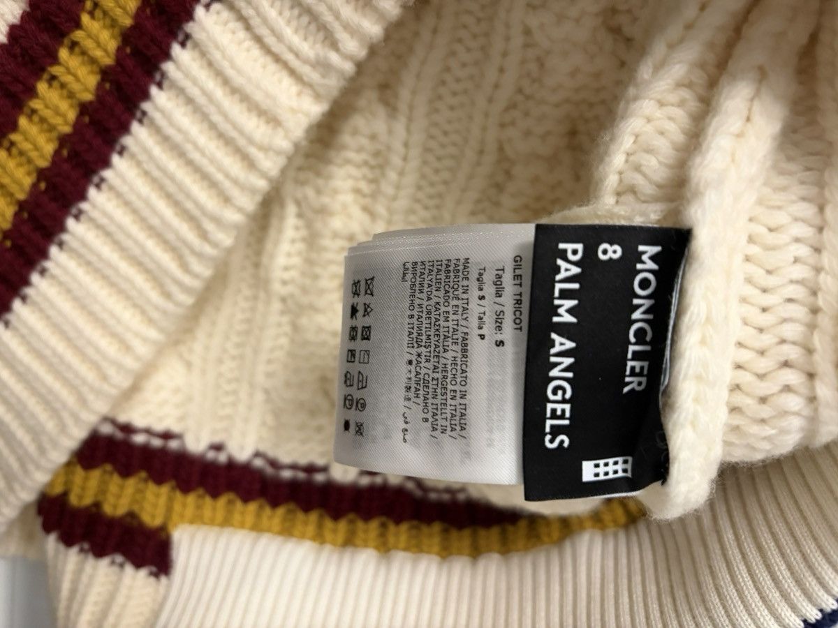 Moncler Moncler Palm Angels Knit Vest Size US L / EU 52-54 / 3 - 5 Thumbnail