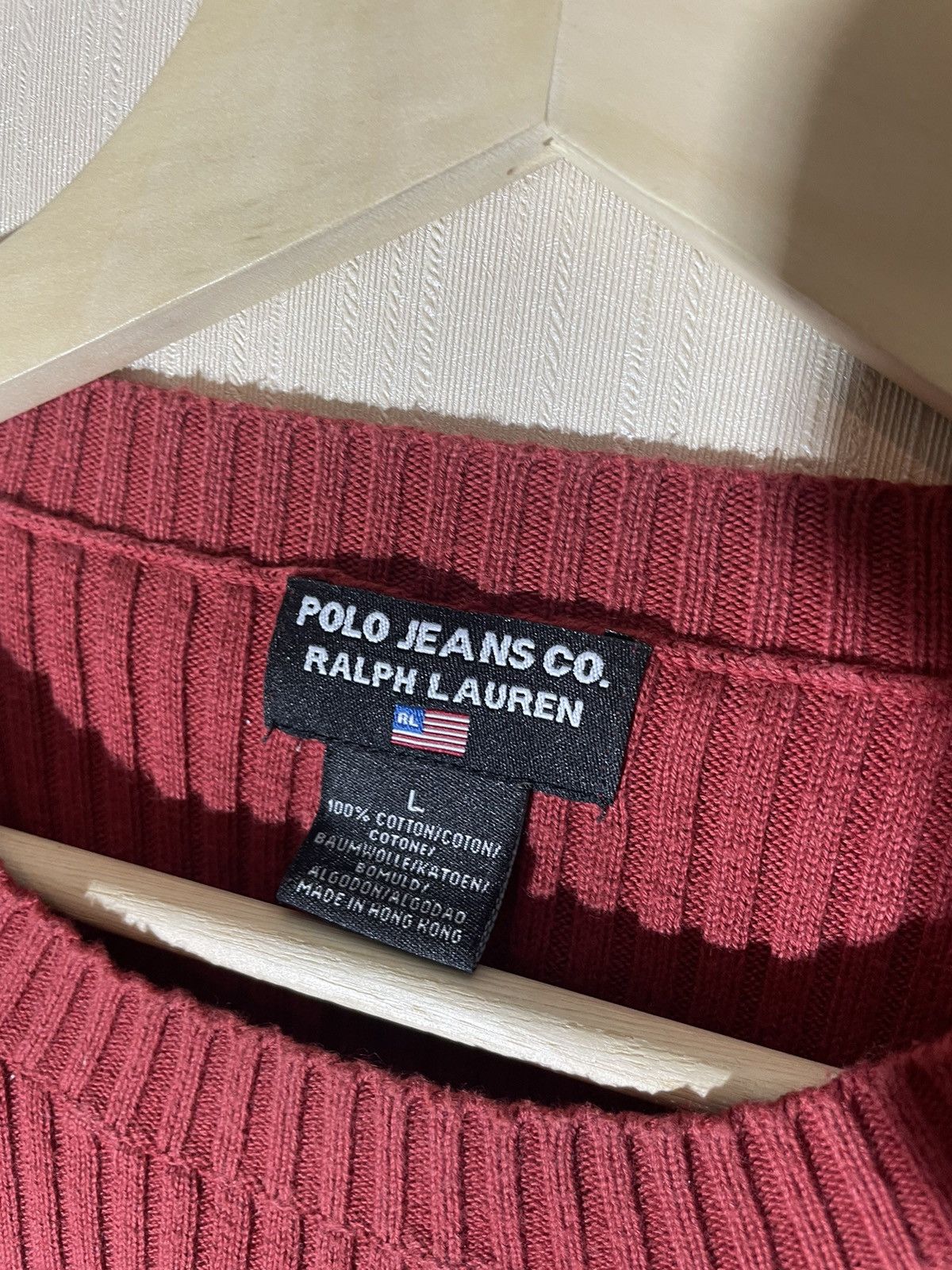 Polo Ralph Lauren × Vintage Polo Ralph Lauren vintage sweater Size US L / EU 52-54 / 3 - 4 Thumbnail