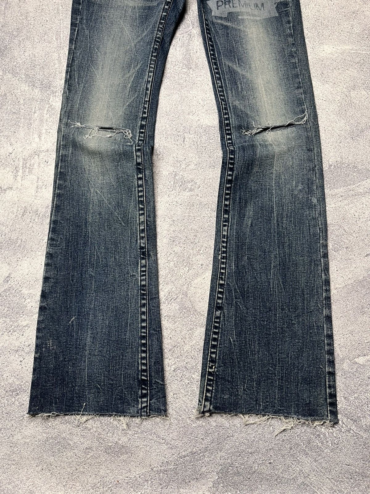 Red Pepper x Ed Hardy Flared Denim Pants