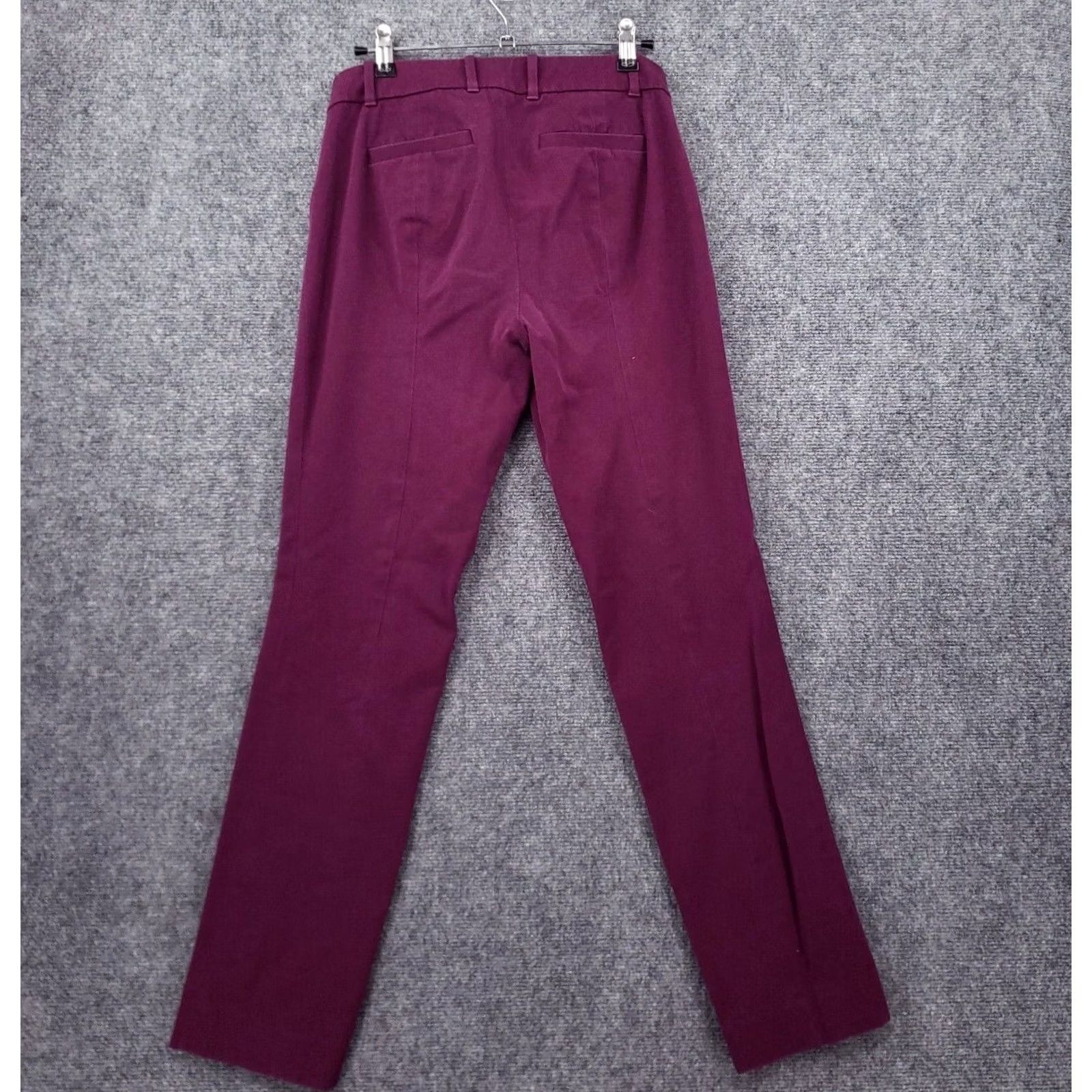 J.Crew J.CREW Pants Womens 2 Pink Jegging Mid Rise Skinny Leg Stretch Cotton Blend Size 26" / US 2 / IT 38 - 2 Thumbnail