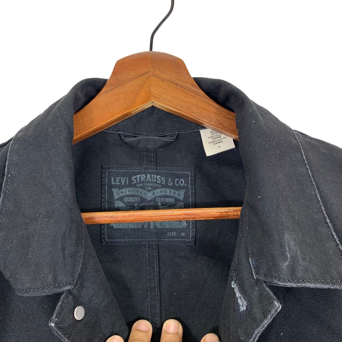 Levi's VINTAGE LEVIS DENIM WORKERS CHORE JACKET Size US M / EU 48-50 / 2 - 7 Thumbnail