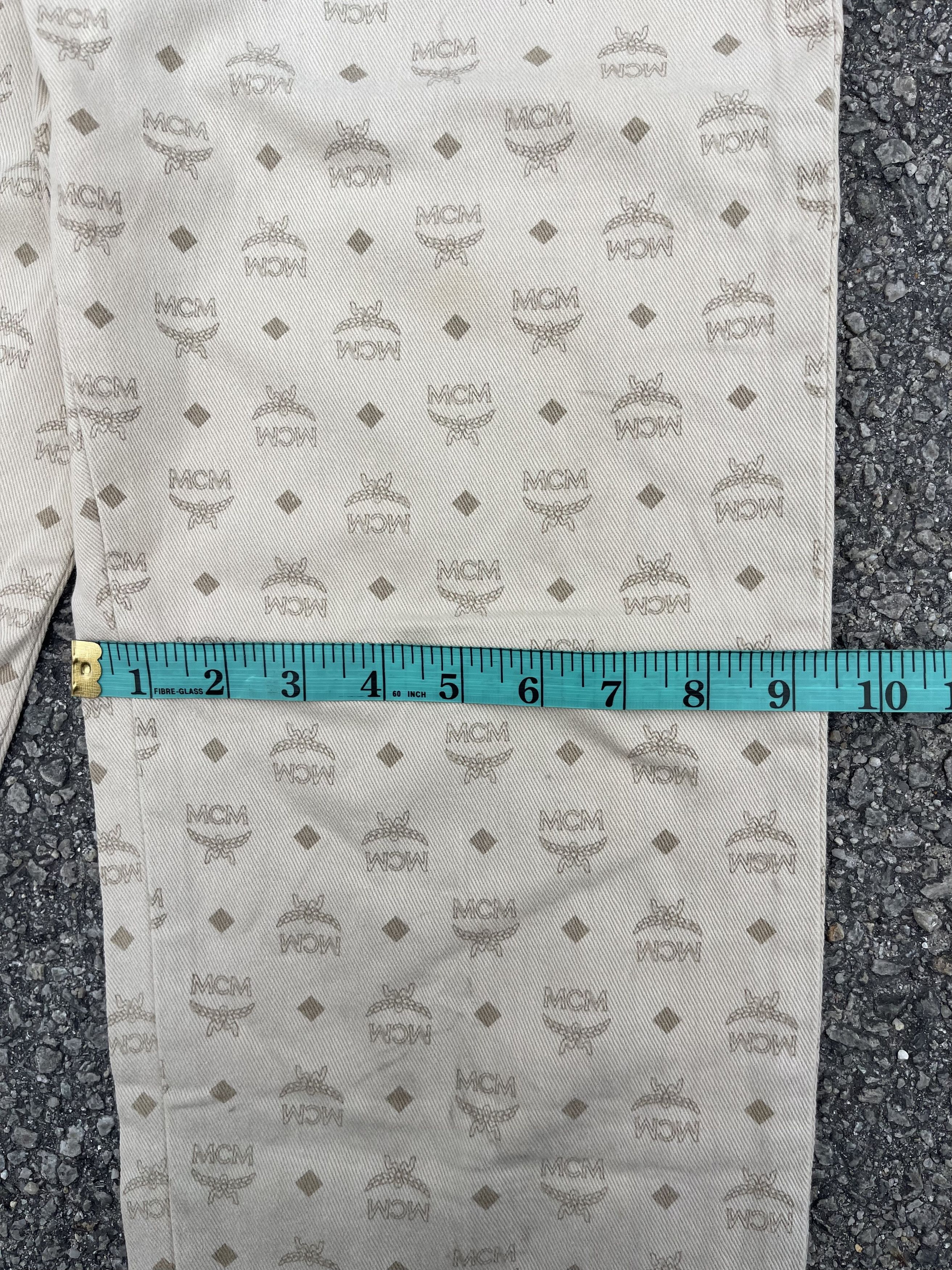 MCM × Vintage Vtg MCM Monogram Beige Colour Size 26 Size 26" / US 2 / IT 38 - 11 Thumbnail