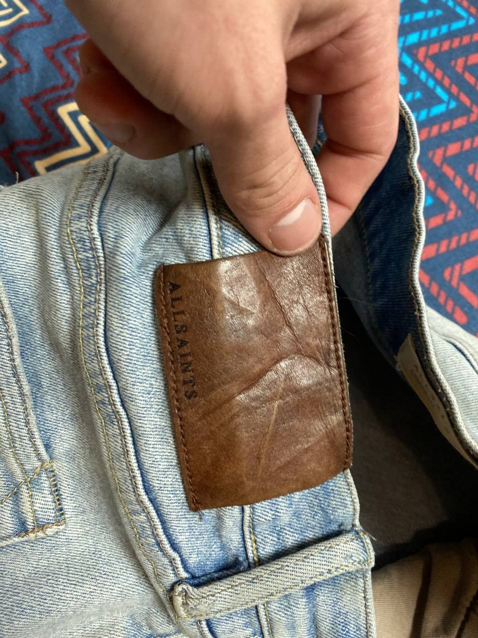 Allsaints × Japanese Brand Allsaints Jeans Distressed Japanese Style Pants Mens Size US 34 / EU 50 - 5 Thumbnail