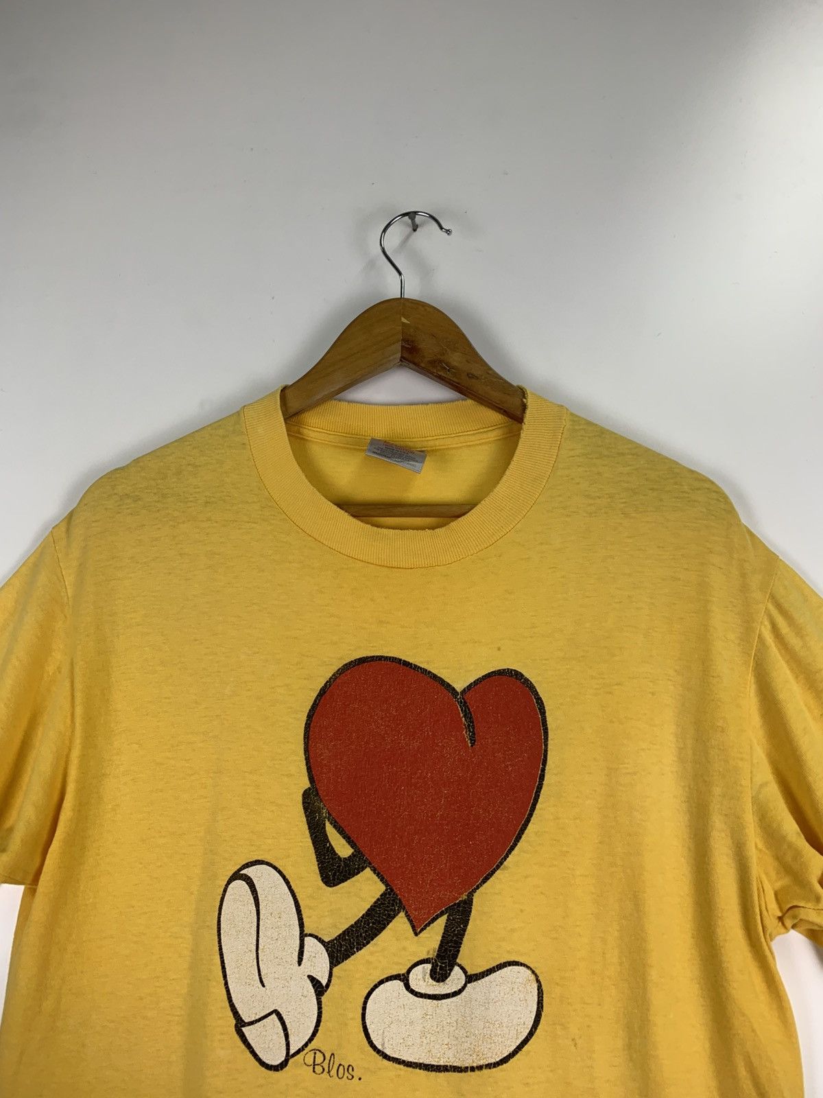 Vintage Vintage 90s Blos T-Shirt Size US M / EU 48-50 / 2 - 7 Thumbnail