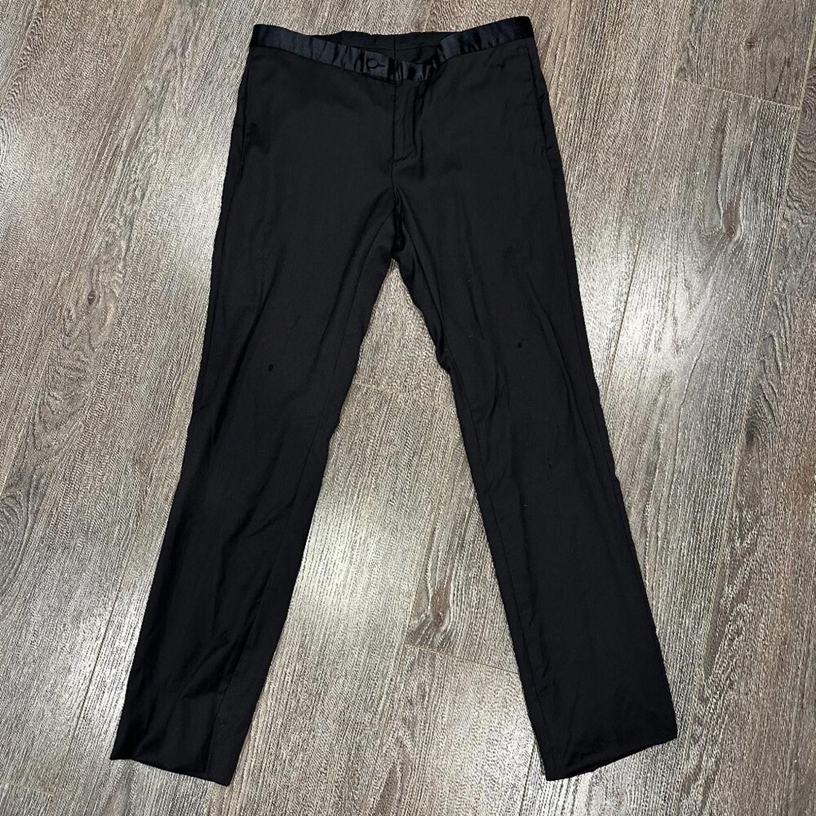 Dior Dior Men’s Wool Tuxedo Pants – Size 52 (Made in Italy) Size 54R - 1 Thumbnail