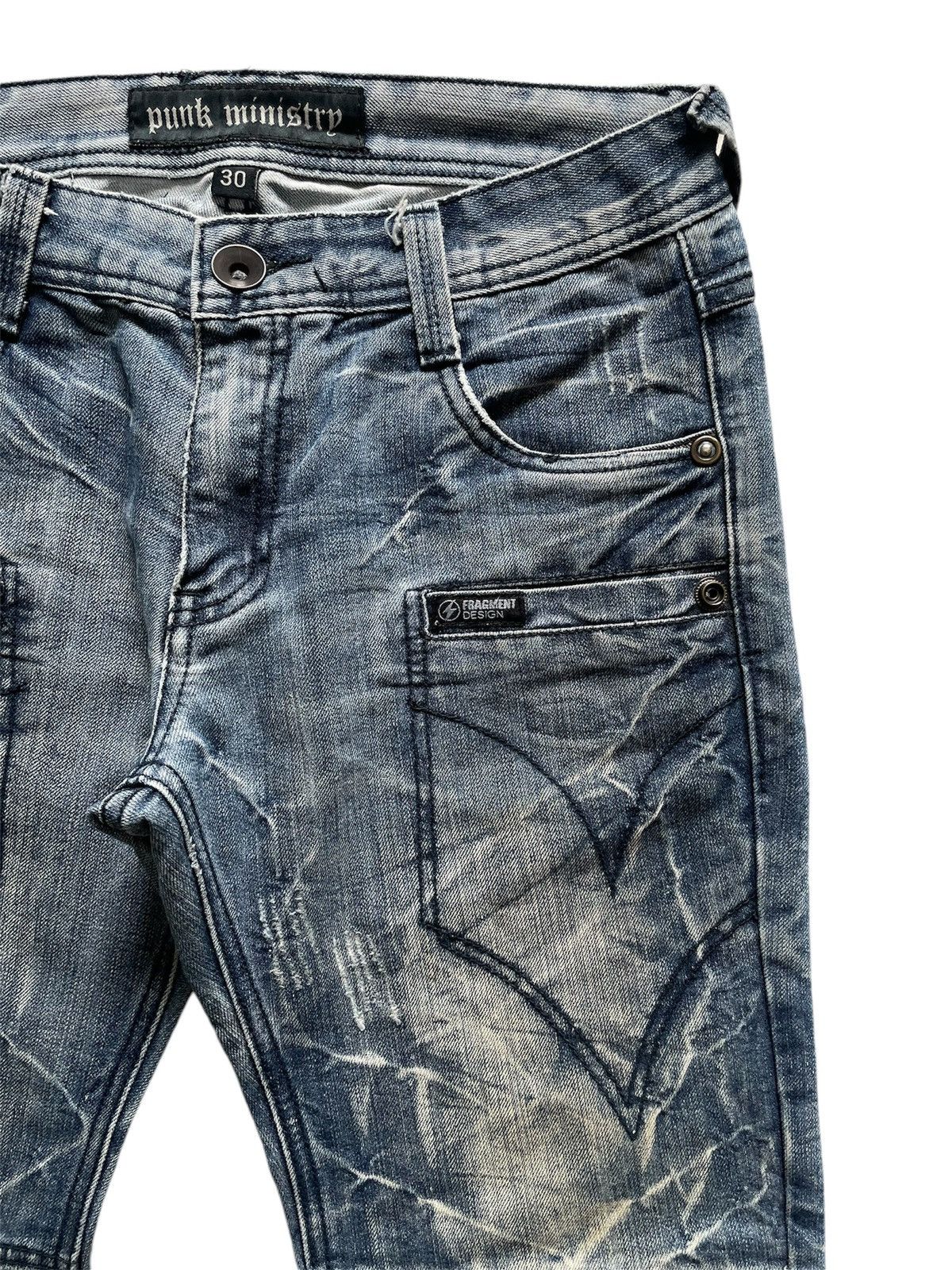 Fragment Design Rare Vintage Punk Ministry X Fragment Design Jeans Size US 30 / EU 46 - 5 Thumbnail