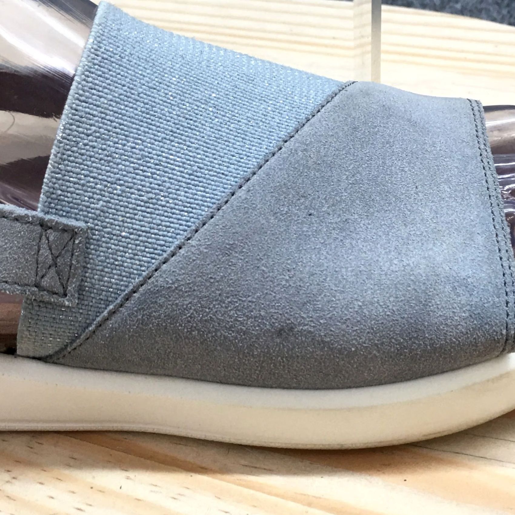 Rockport Rockport Sandals Womens 7.5 M Kyra Slingback Blue Leather Casual Comfort CI4824 Size US 8 / IT 38 - 3 Thumbnail
