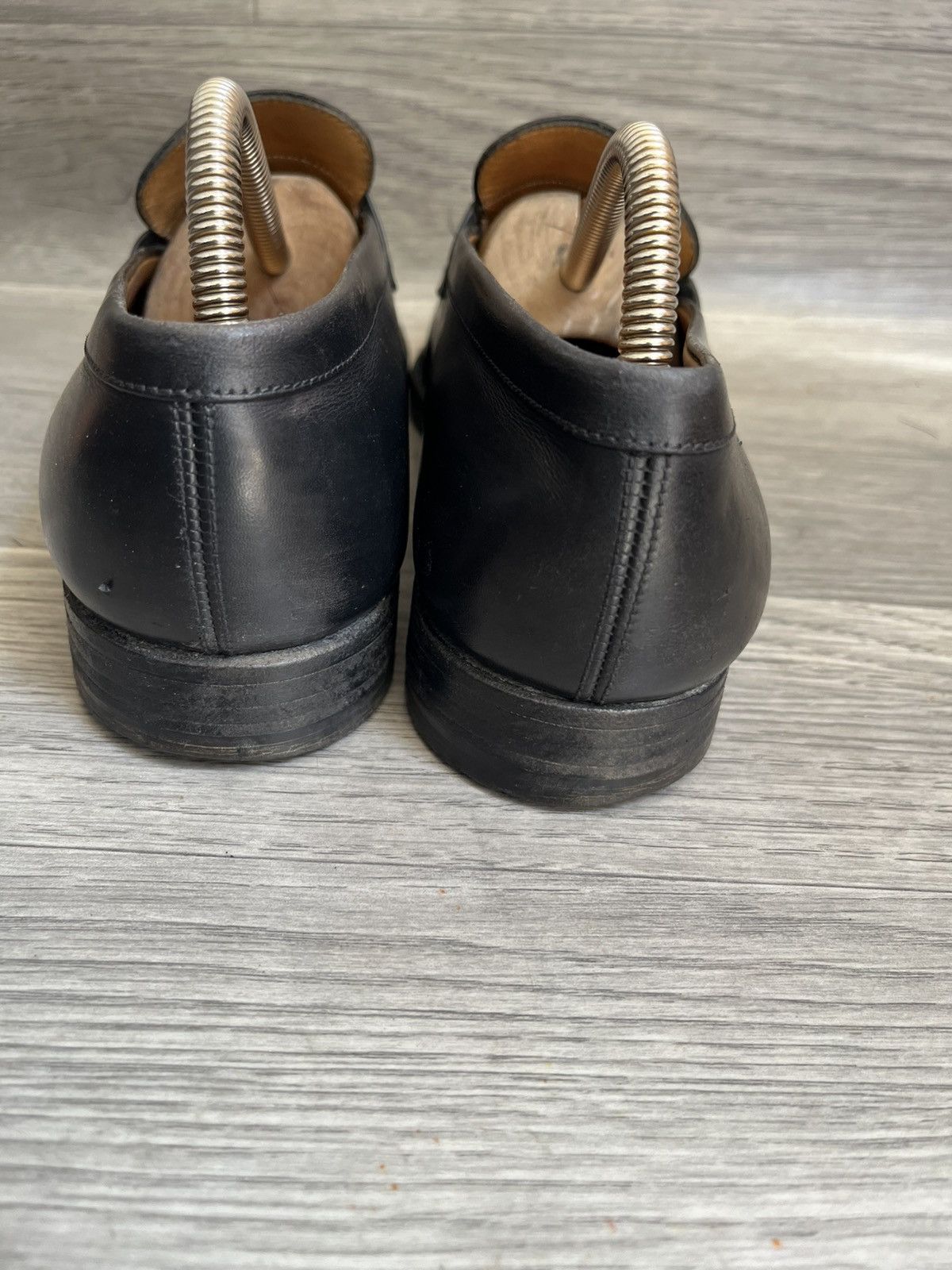 J.M.Weston 180 Slip On Penny Loafers Uk 6c in Black, Men's (Size 7) — image 6 of 6