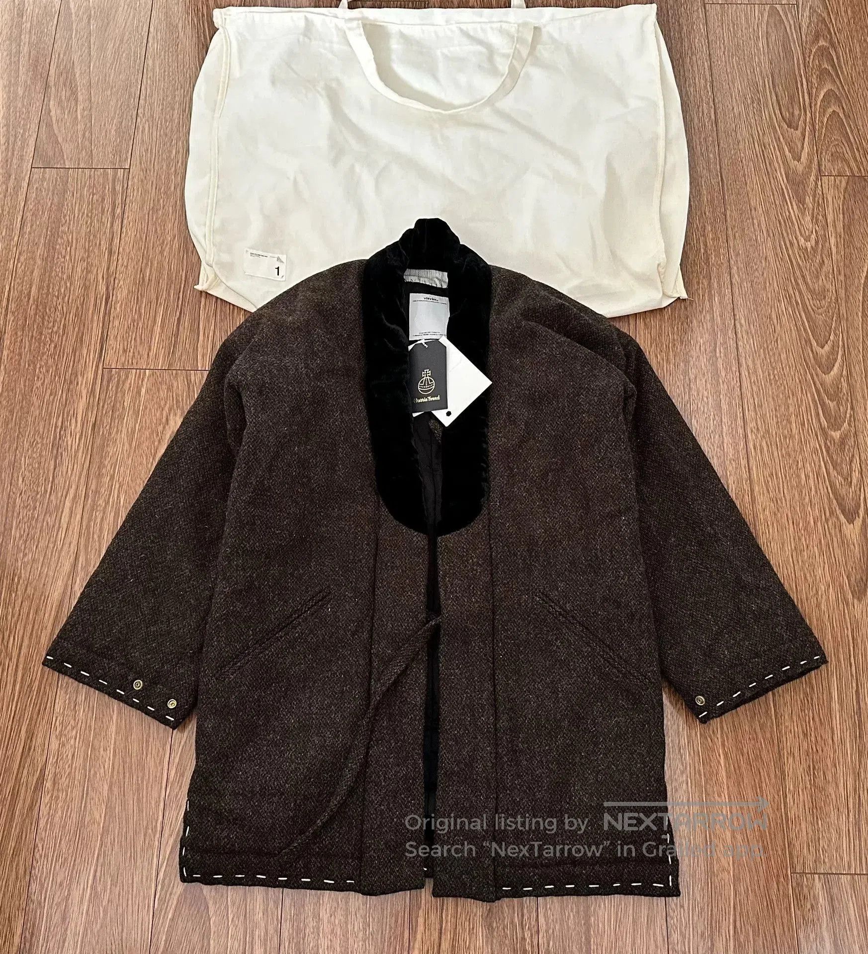 Visvim visvim dotera coat harris tweed jacket. Size US S / EU 44-46 / 1 - 1 Thumbnail