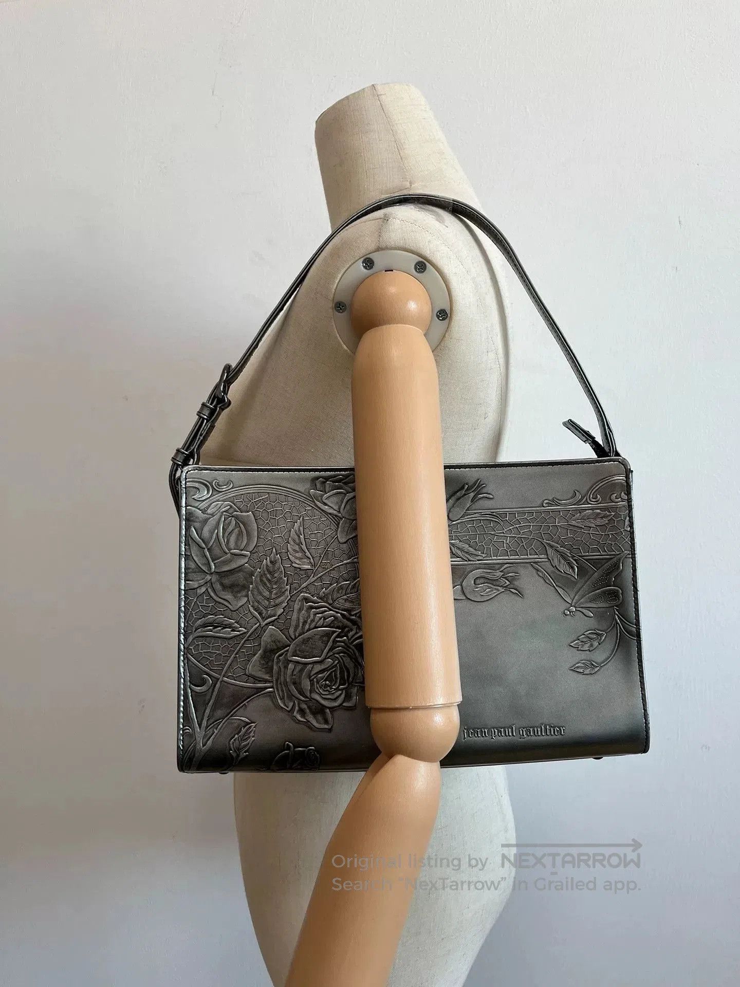 Jean Paul Gaultier Jean Paul Gaultier Silver Handbag. Size ONE SIZE - 4 Thumbnail