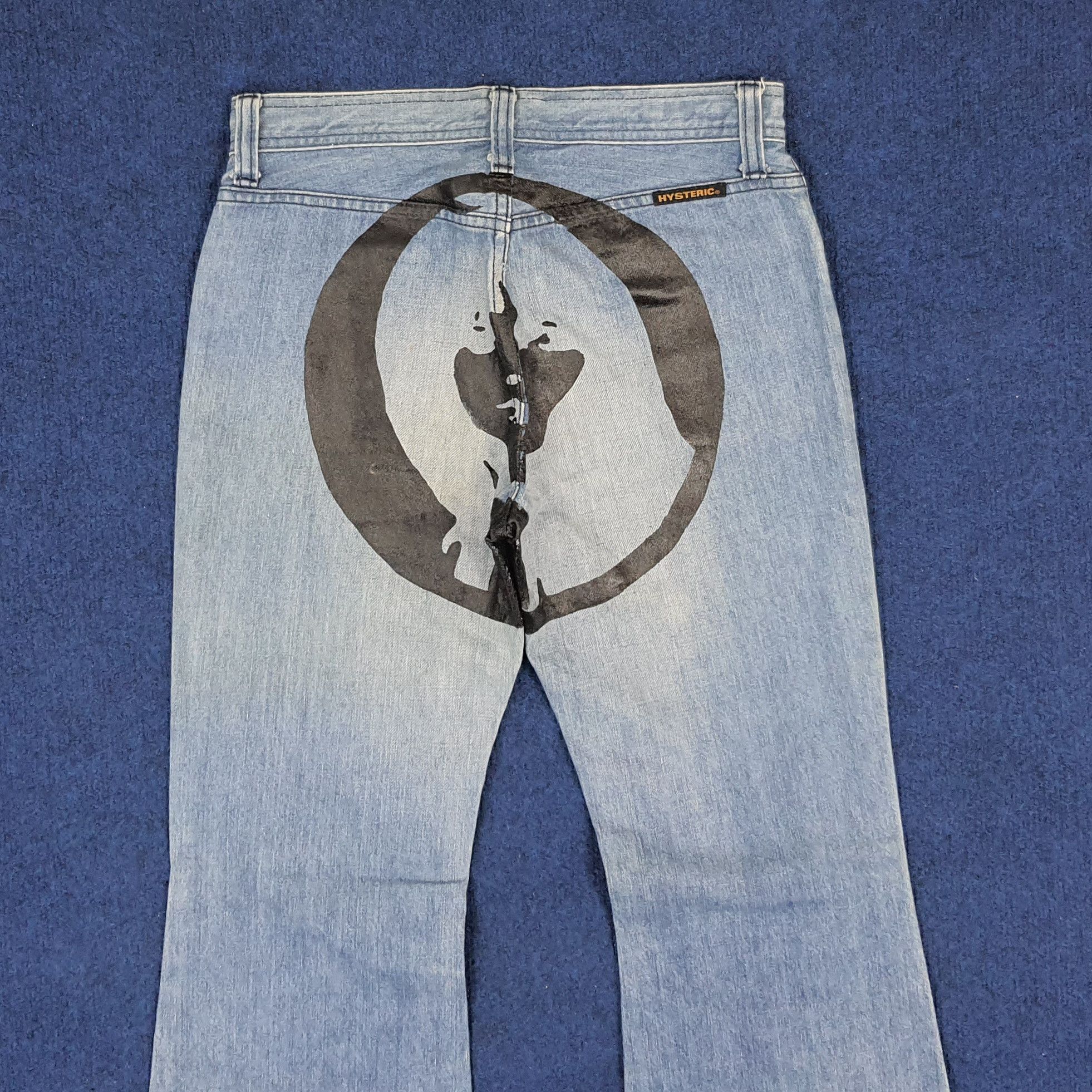 Hysteric Glamour × Japanese Brand × Vintage Vintage Hysteric Glamour Japan Brand Custom Logo Jean Size US 28 / EU 44 - 2 Thumbnail