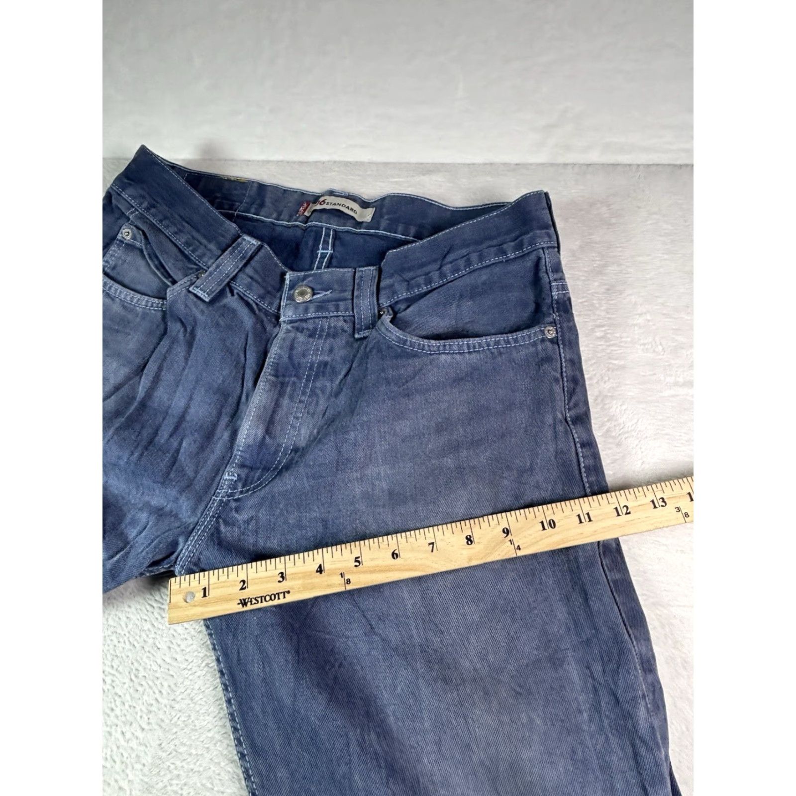 Levi's VINTAGE Levi's 506 Jeans Men Regular Straight 34x34 Denim Blue 80s 90s USA Modern Comfort Pockets Logo Johnson? Size US 34 / EU 50 - 6 Thumbnail