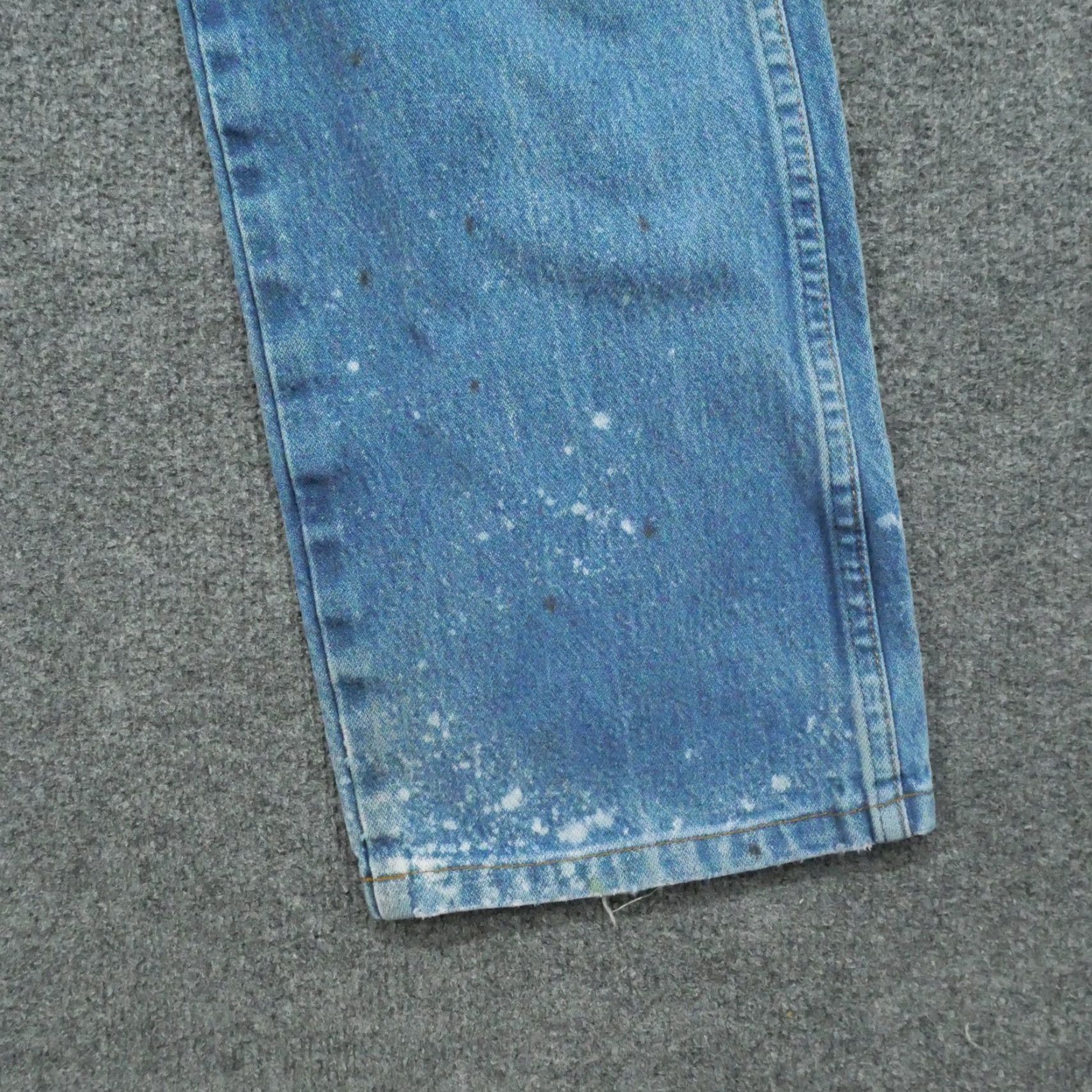 Wrangler VINTAGE Wrangler Jeans Mens 34x27 Blue Pants Faded Distressed Grunge 936PWD Size US 34 / EU 50 - 6 Thumbnail