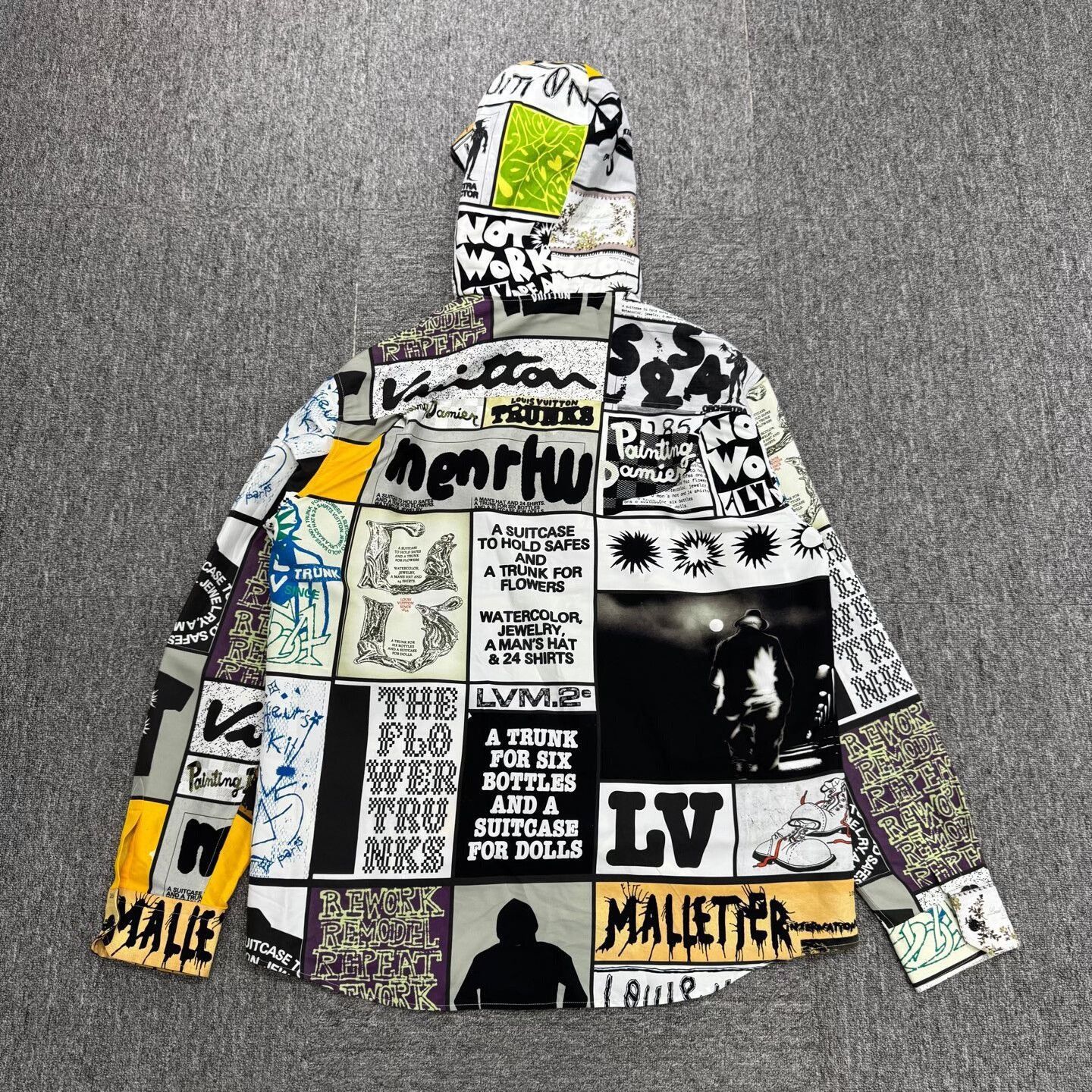 Louis Vuitton louis vuitton comic patchwork shirt. Size US XL / EU 56 / 4 - 2 Thumbnail
