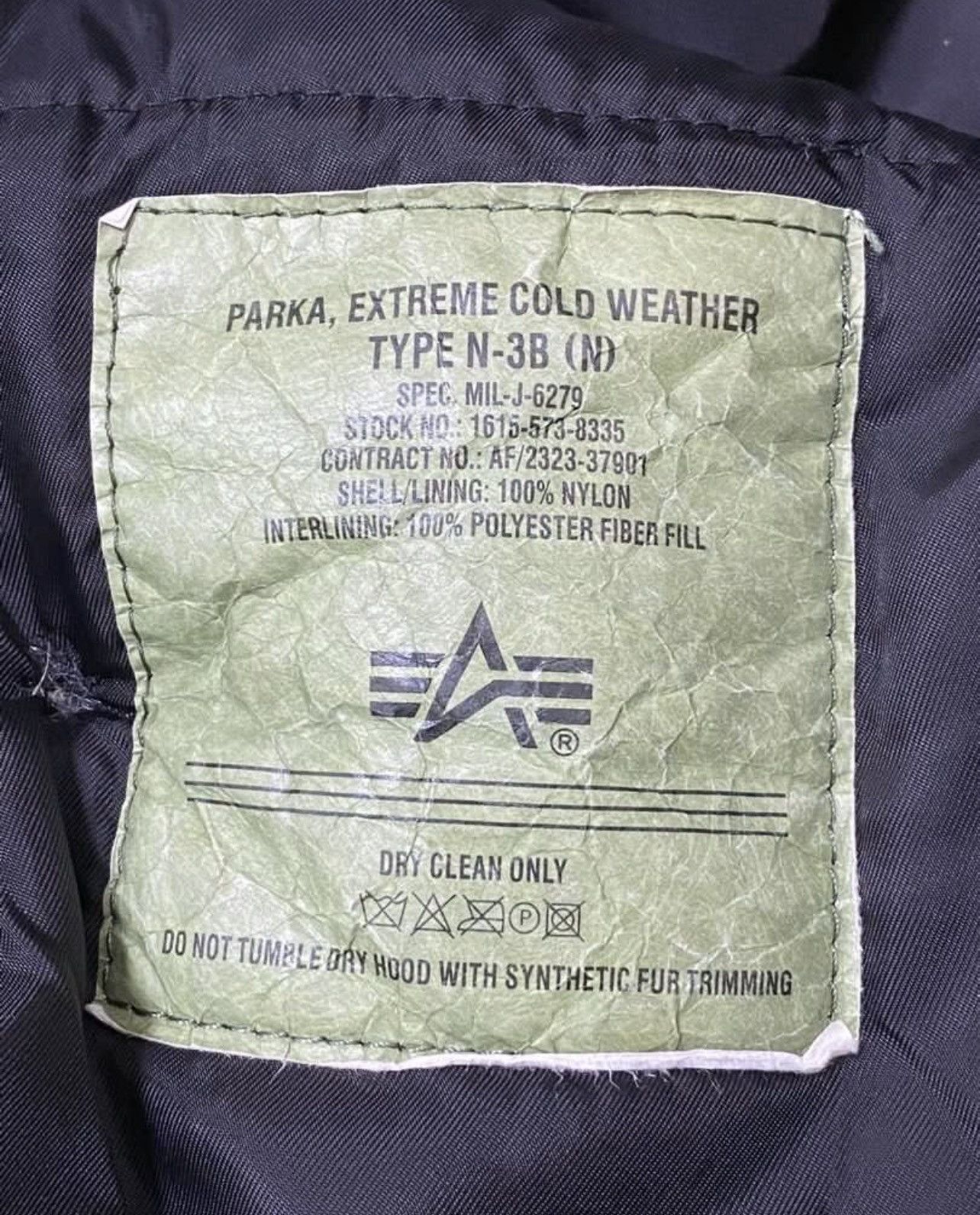 Alpha Industries ALPHA INDUSTRIES PARKA JACKET Size US L / EU 52-54 / 3 - 10 Thumbnail