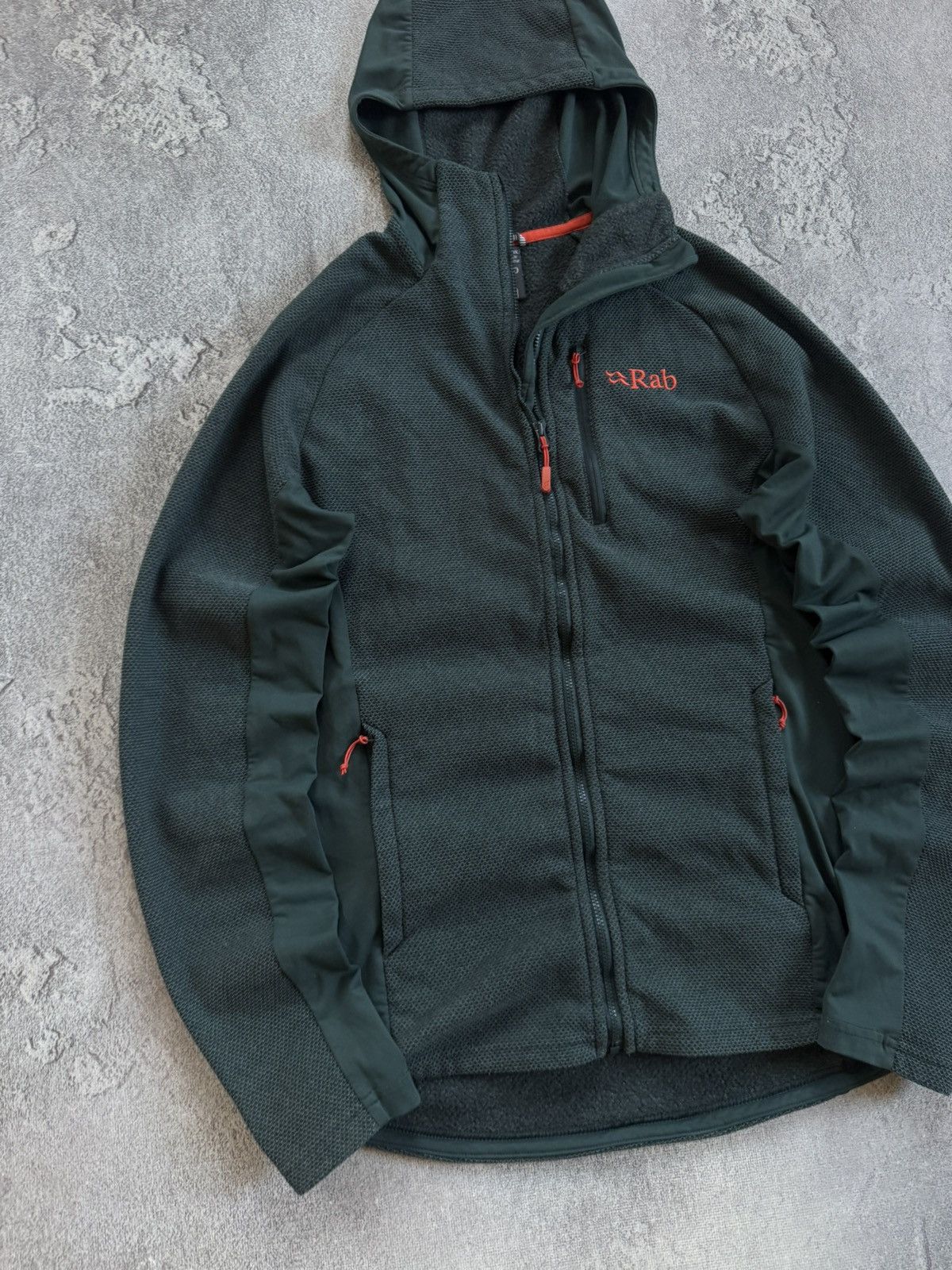 Rab Rab S/size zip hoodie light fleece jacket outdoor gorpcore Size US S / EU 44-46 / 1 - 3 Thumbnail