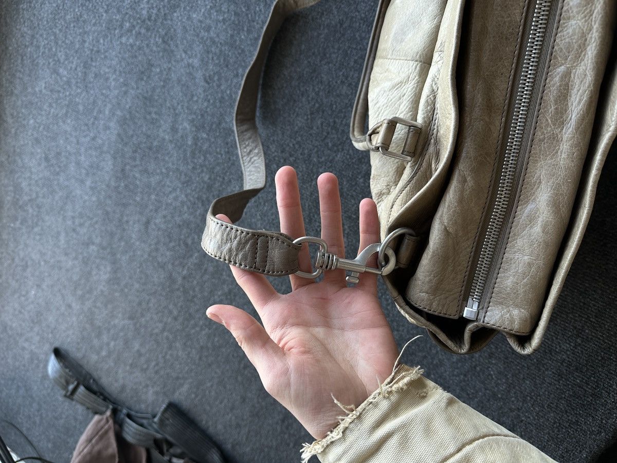 LIEBESKIND BERLIN 🚨Y2K AVANT-GARDE 🚨 BEIGE Germany style hand bag Y2K 90s Size ONE SIZE - 6 Thumbnail