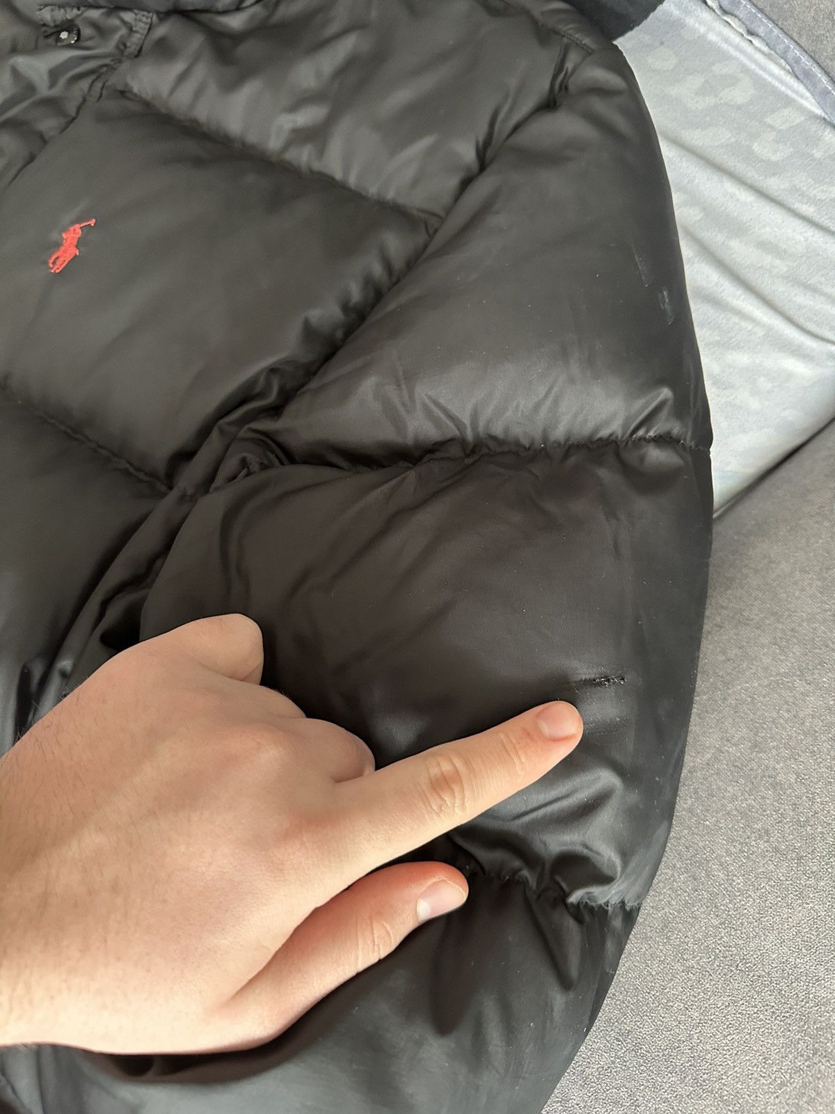 Polo Ralph Lauren Polo Ralph Lauren Vintage Black Puffer Down Jacket hype y2k Size US S / EU 44-46 / 1 - 10 Thumbnail