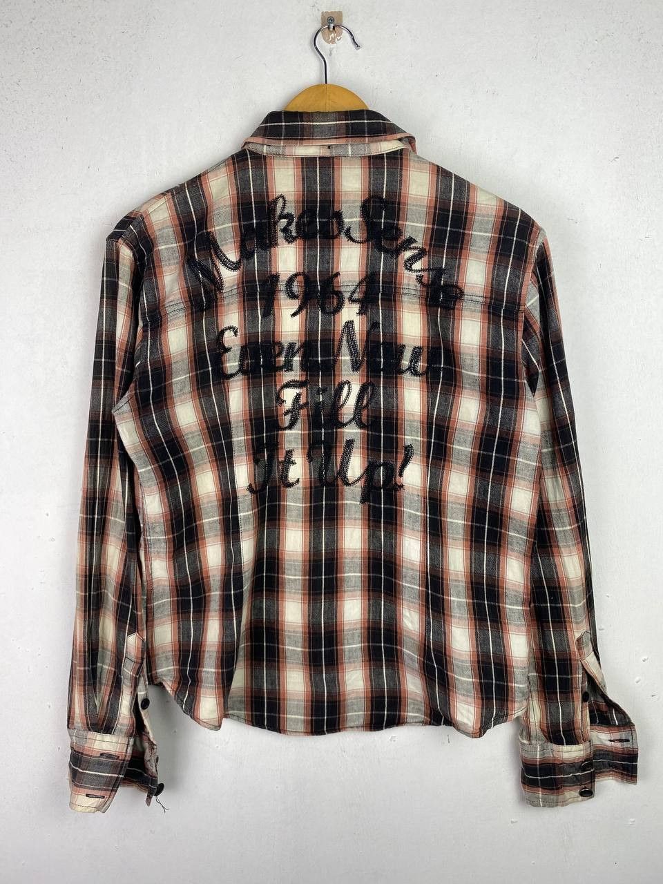 Japanese Brand daily news japanese brand shadow plaid shirt nice design Size US M / EU 48-50 / 2 - 9 Thumbnail