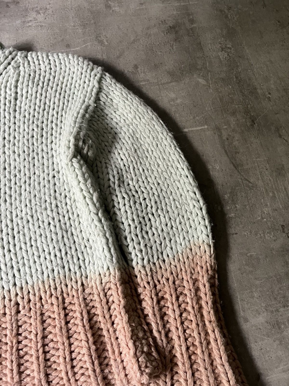 Acne Studios Acne Studios chunky degrade gradient sweater Size US M / EU 48-50 / 2 - 4 Thumbnail