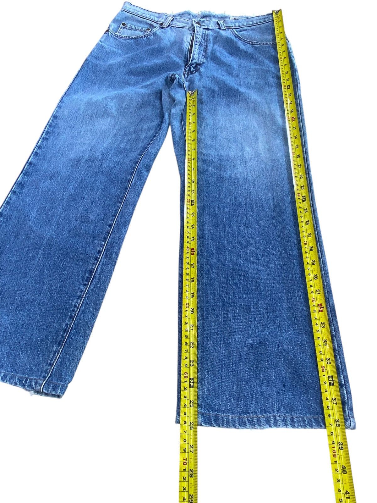 Big John Big John Asid Blue Wash Style Loose Jean Size US 32 / EU 48 - 9 Thumbnail