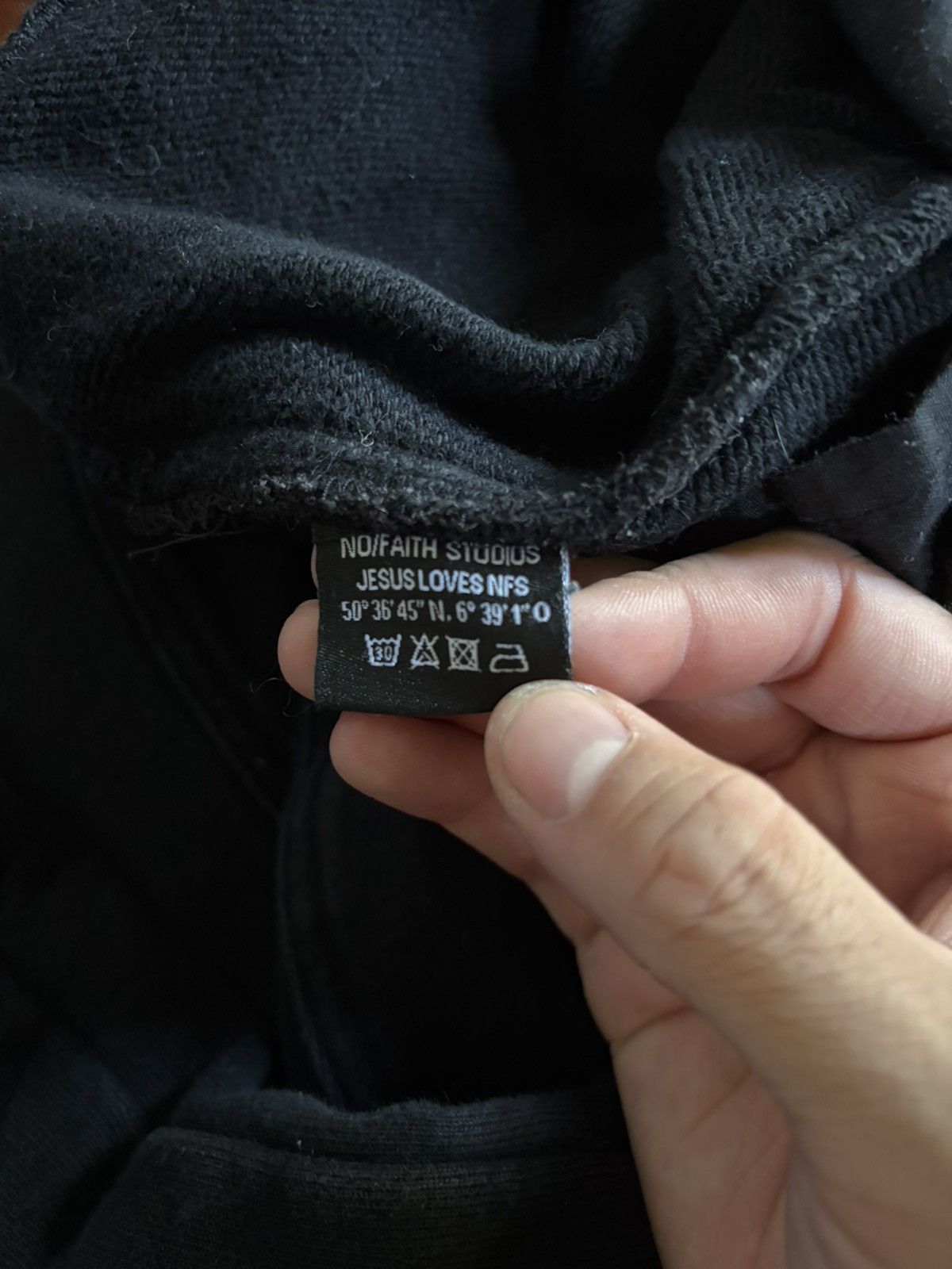 No Faith Studios RARE NOFAITHSTUDIOS HEAVY WAVE SWEATS Size US 28 / EU 44 - 6 Thumbnail