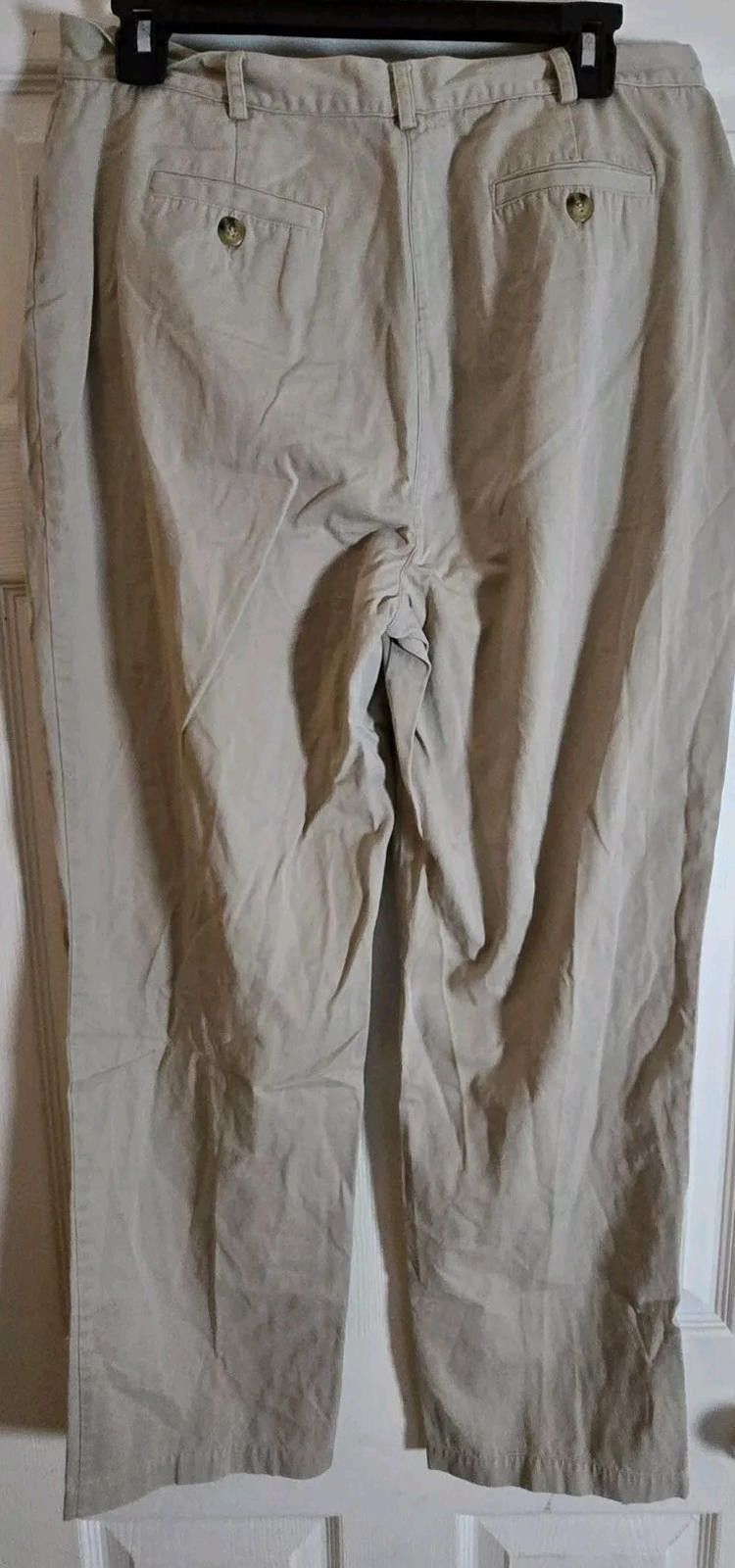 Other Christopher & banks Womens Dress Slacks Pants Size 10 Khaki Size 32" / US 10 / IT 46 - 5 Thumbnail
