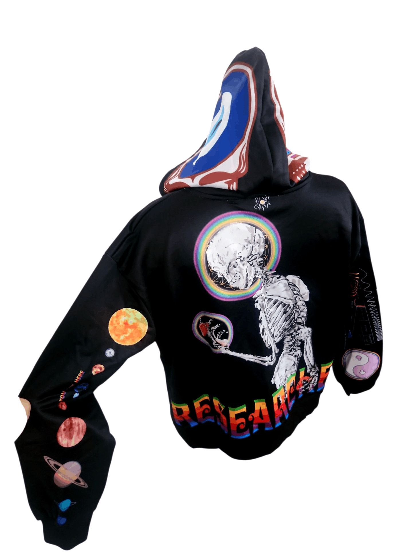 Other Disrupting Nirvana Researcher Hoodie Sweatshirt AOP Rare Size US M / EU 48-50 / 2 - 4 Thumbnail