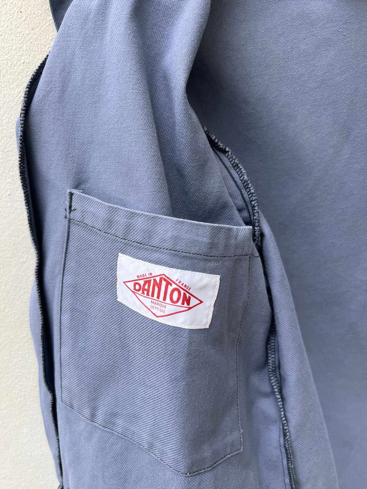 Danton Vintage Danton France Faded Blue Chore Work Jacket Size US M / EU 48-50 / 2 - 20 Thumbnail