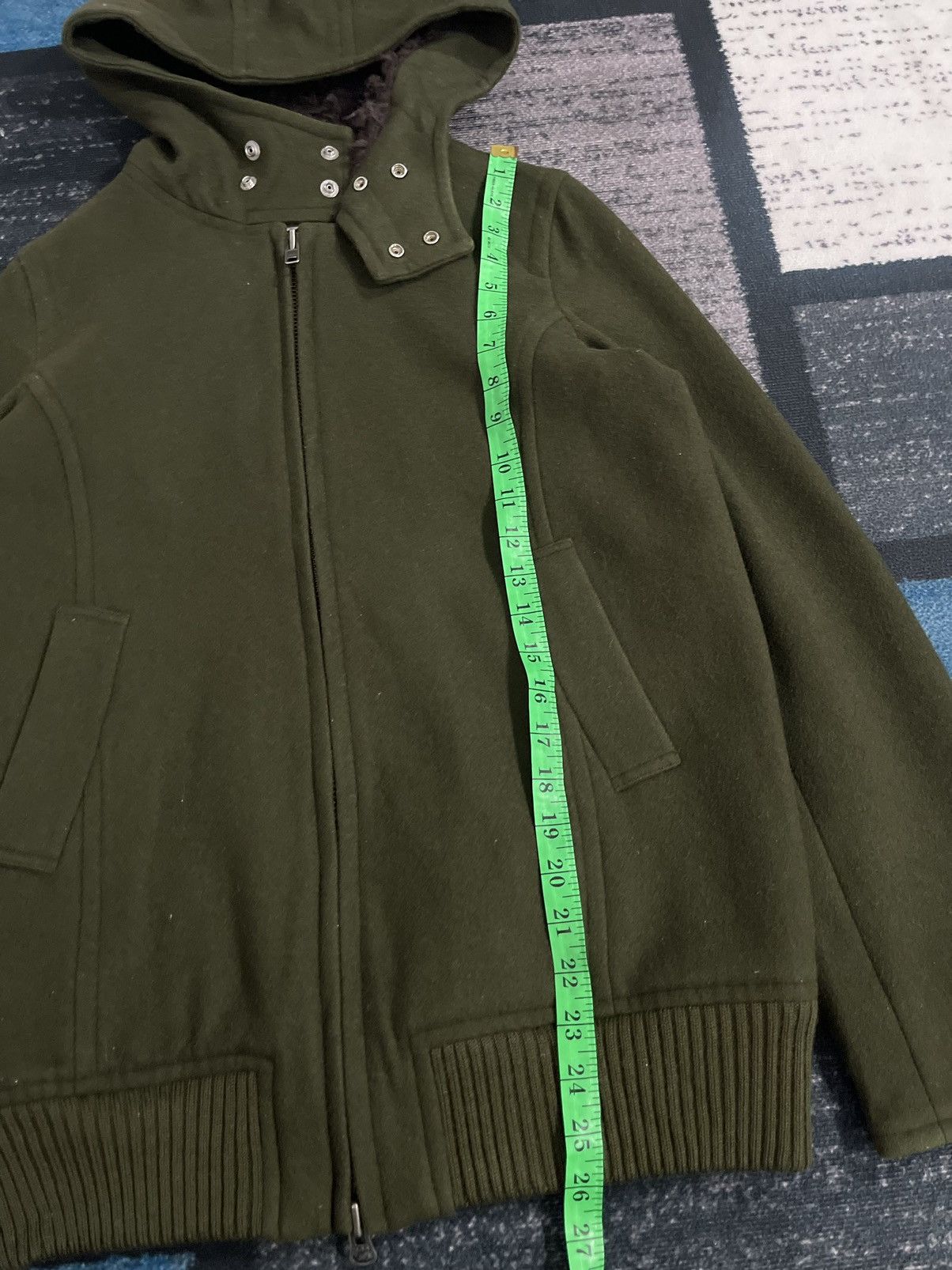 Issey Miyake Issey Miyake Sunao Kuwahara Wool Hoodie Jacket Size US M / EU 48-50 / 2 - 17 Thumbnail