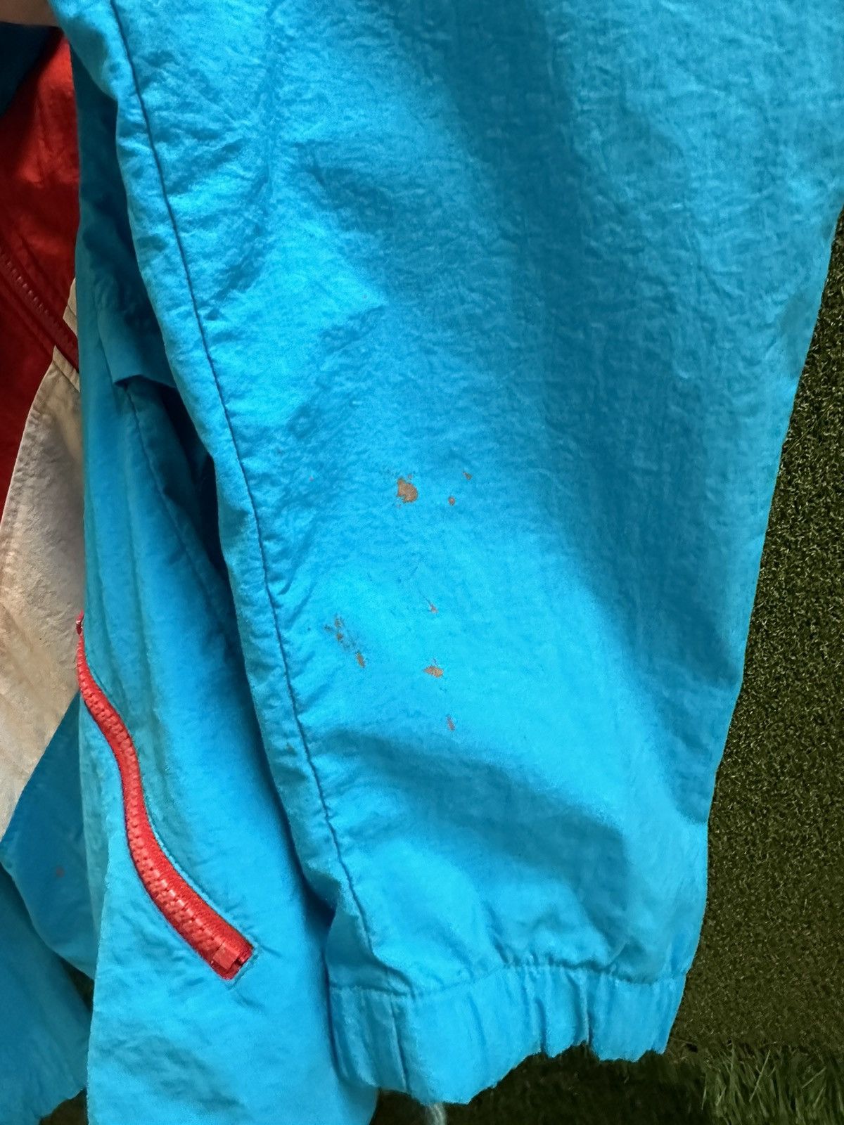Nike × Vintage Vintage Nike Split Colour Zip-up Jacket Medium Size US M / EU 48-50 / 2 - 9 Thumbnail