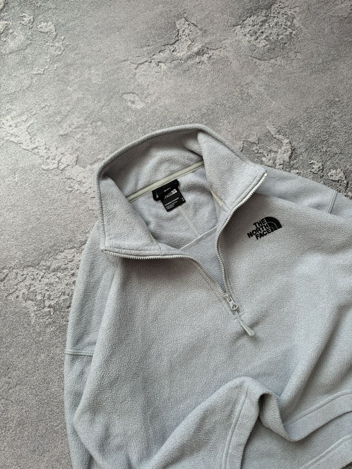 The North Face The North Face TNF Wmns M 1/4 zip crop fleece sweatshirt Y2K Size M / US 6-8 / IT 42-44 - 2 Thumbnail