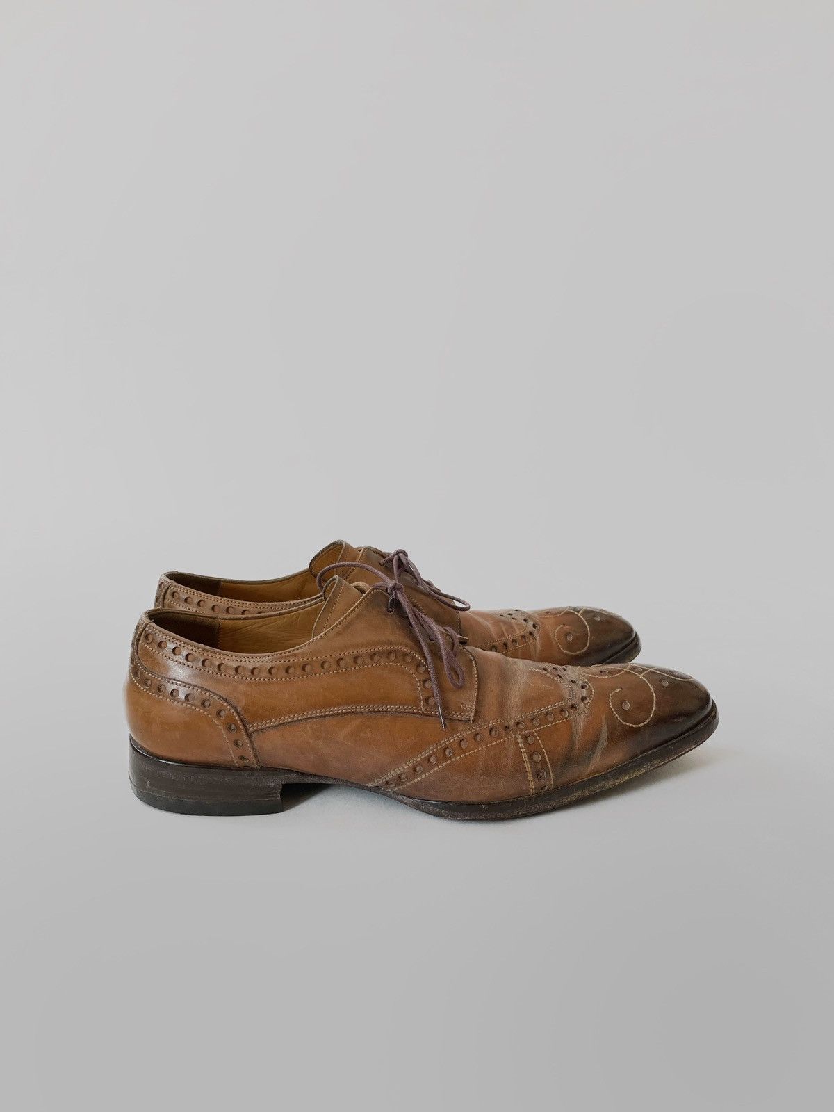 Officine Creative Archive Officine Creative leather brogue shoes Size US 9 / EU 42 - 2 Thumbnail