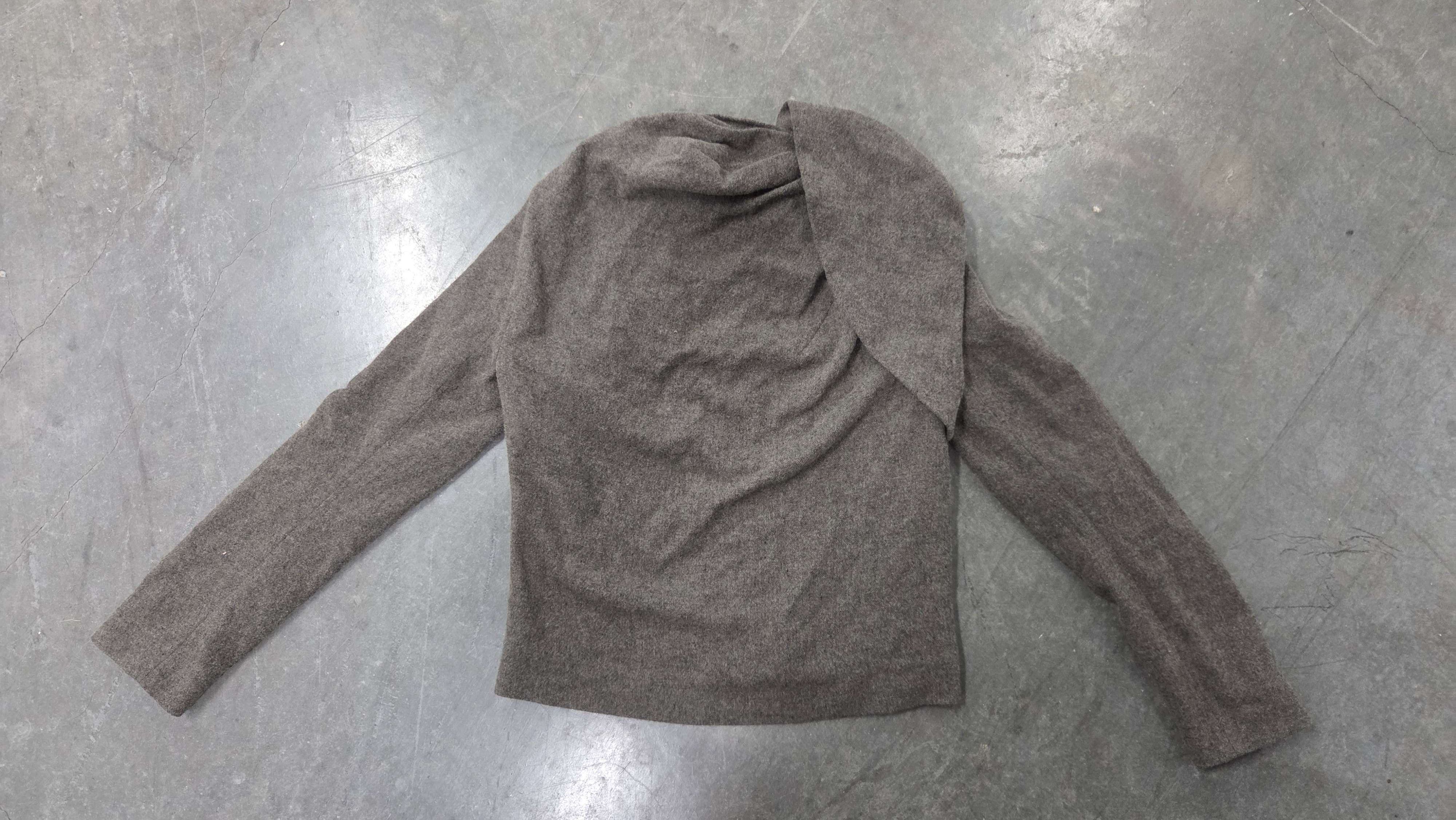 Haider Ackermann Haider Ackermann green top wool with shoulder pad 38 Size M / US 6-8 / IT 42-44 - 2 Thumbnail