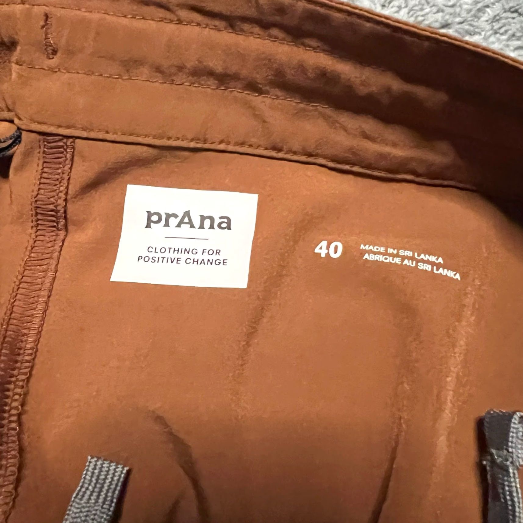 Prana Prana Board Shorts Mens 40 Brown Manzanita 7" Inseam Swim Trunks Suit Woven Mens Brown 40 Prana Board Shorts Size US 40 / EU 56 - 6 Thumbnail