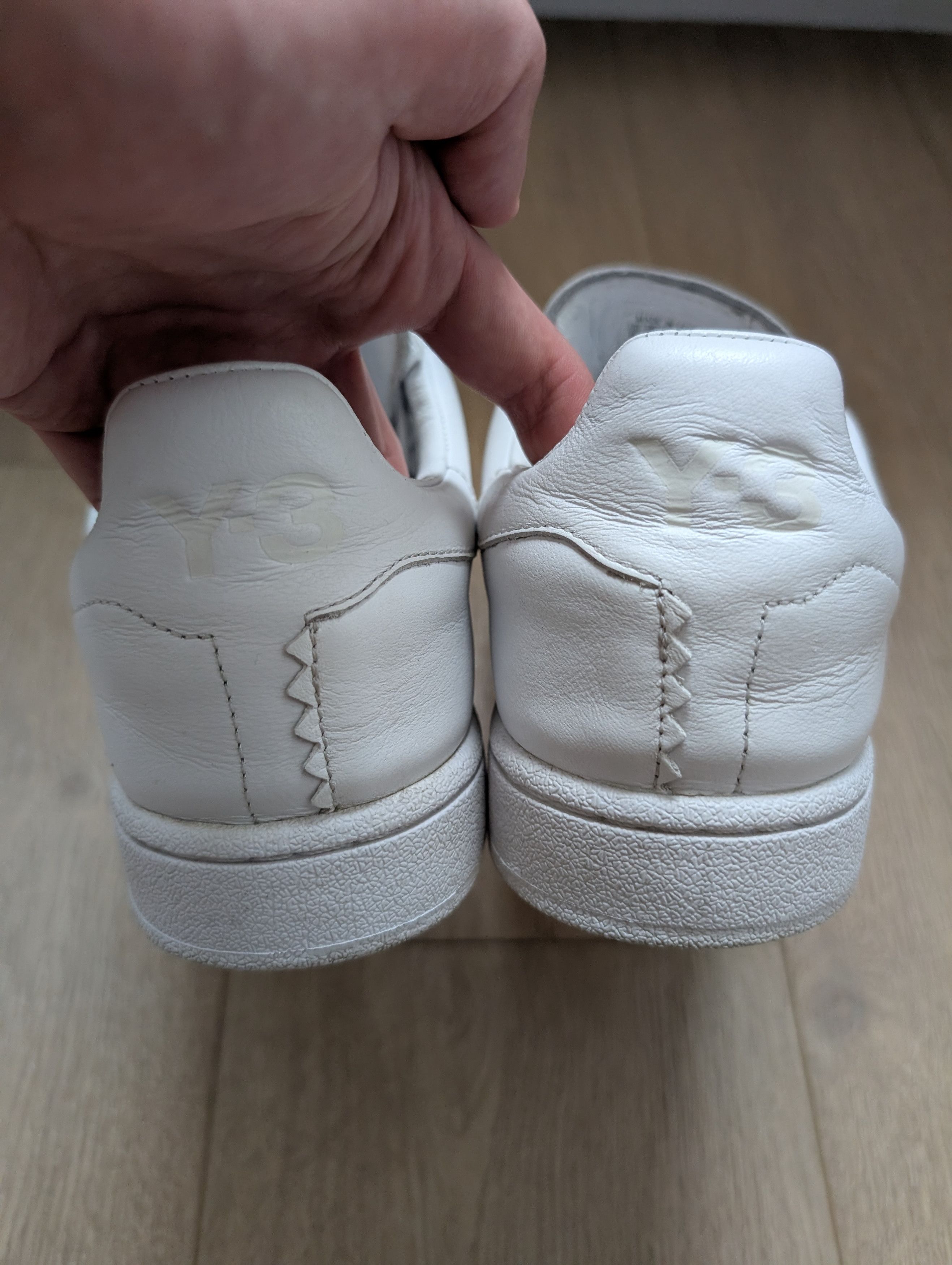 Adidas × Y-3 Adidas Y-3 Court low all white Size US 9.5 / EU 42-43 - 6 Thumbnail