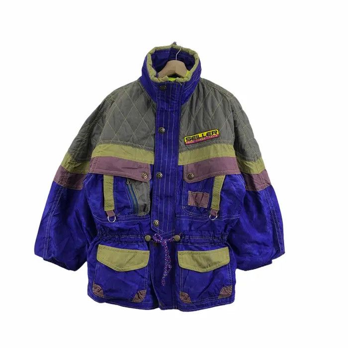 Vintage Vtg SEILLER SPORTIVO Varna Italia Technical Ski Jacket Coat Size XL / US 12-14 / IT 48-50 - 1 Thumbnail