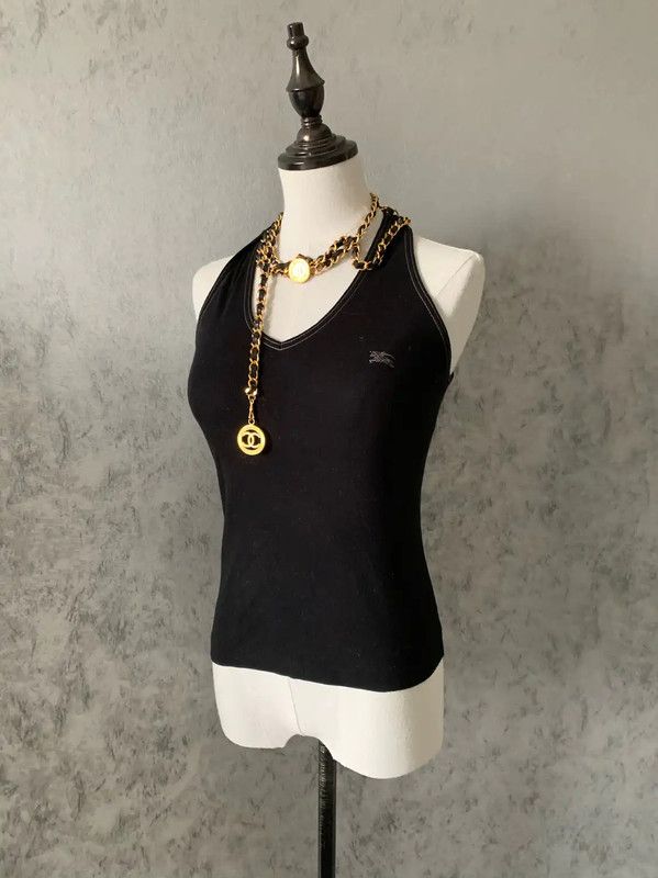 Burberry Burberry Black Sleeveless Tee Shirt for Women Size M / US 6-8 / IT 42-44 - 1 Thumbnail